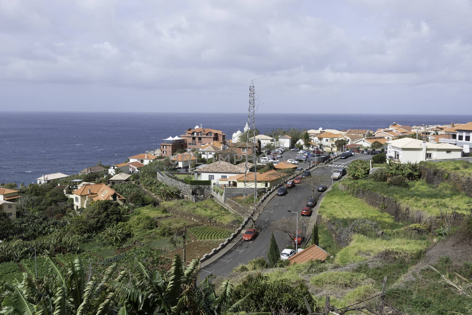 jardin do mar small village on madeira island with ocean coastline