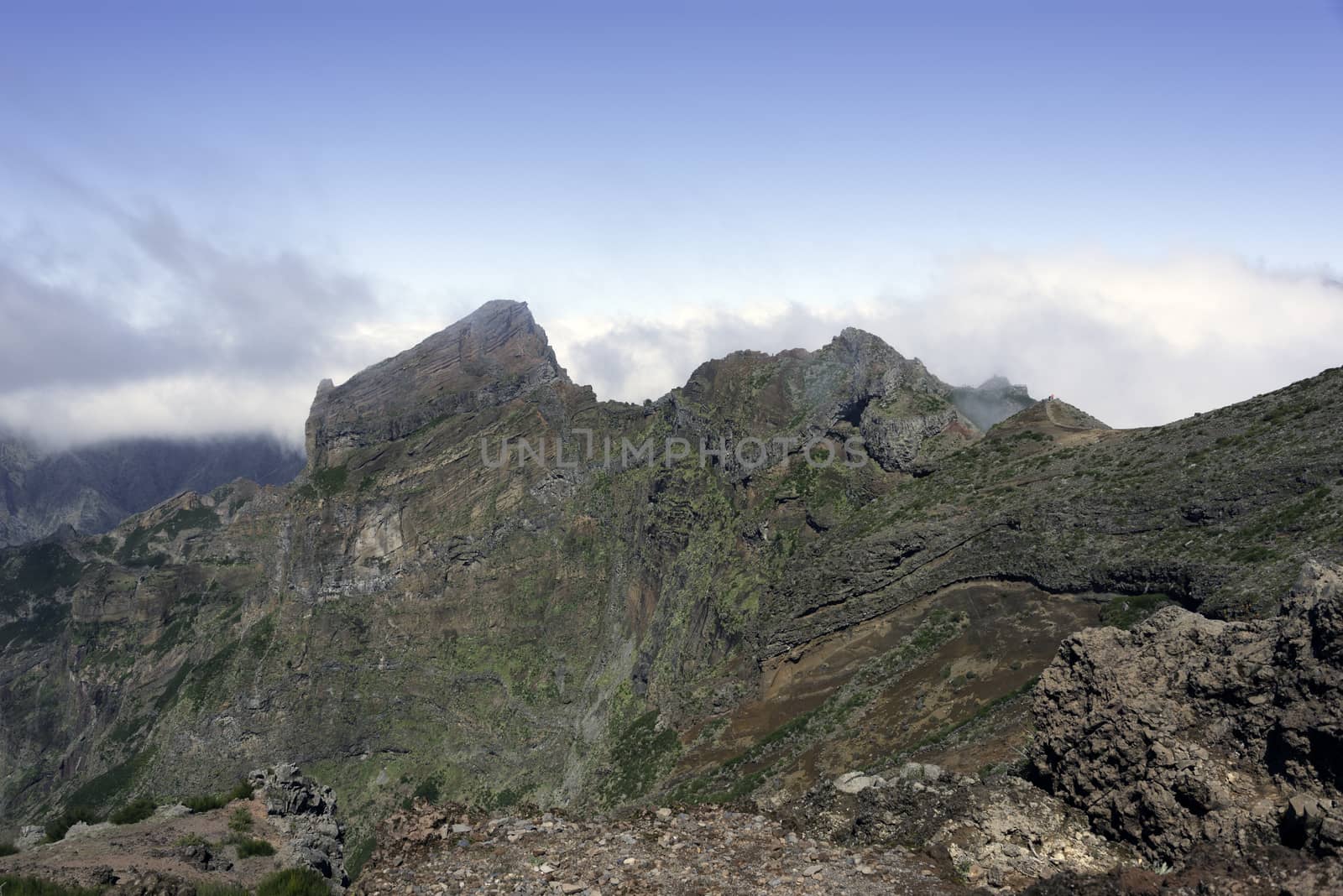 pico arieiro on madeira island by compuinfoto