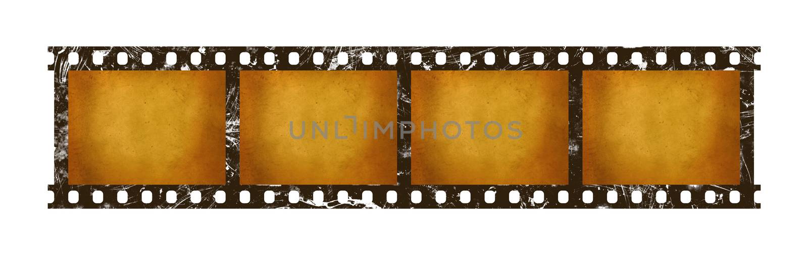 Old vintage retro 35 mm film strip frames by BreakingTheWalls