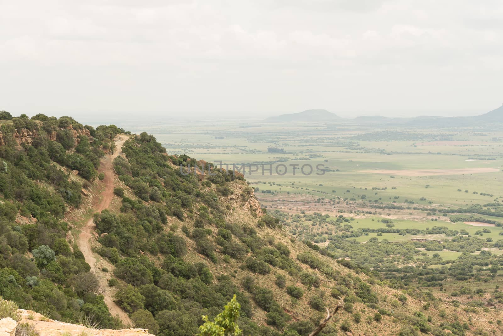 A 4x4 road on the Koranna Mountain near Excelsior, a small town in the Free Strate Province