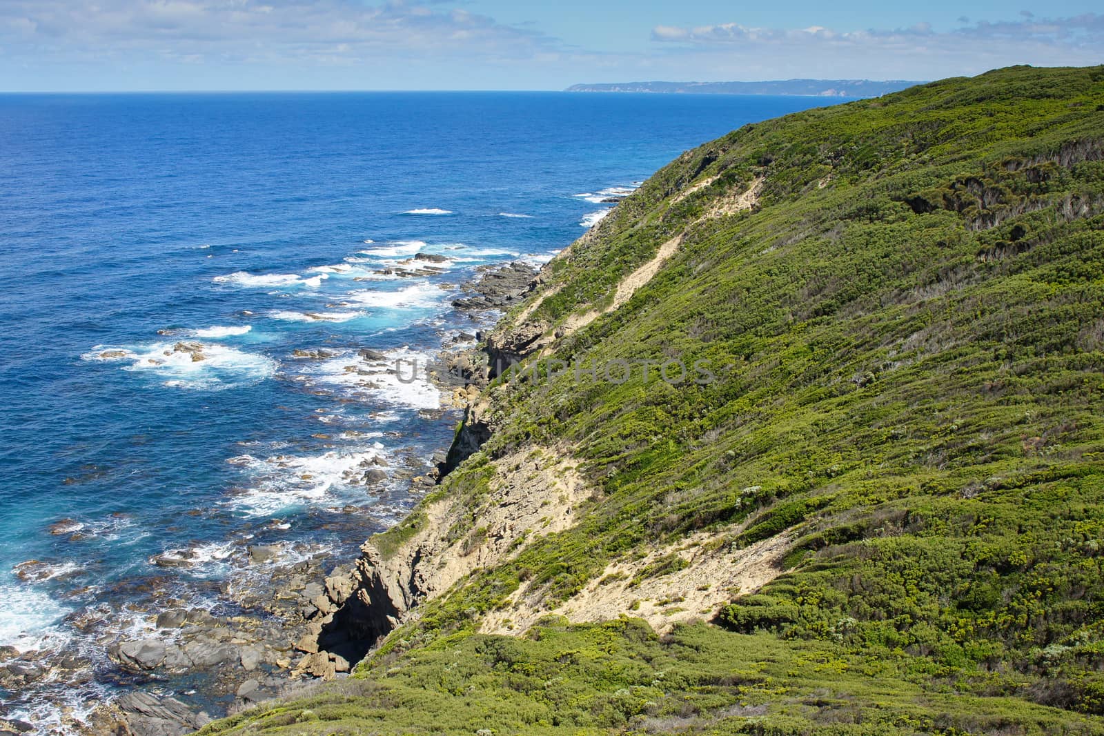 Landscape of the Cape Otway National Park, Victoria, Australia
