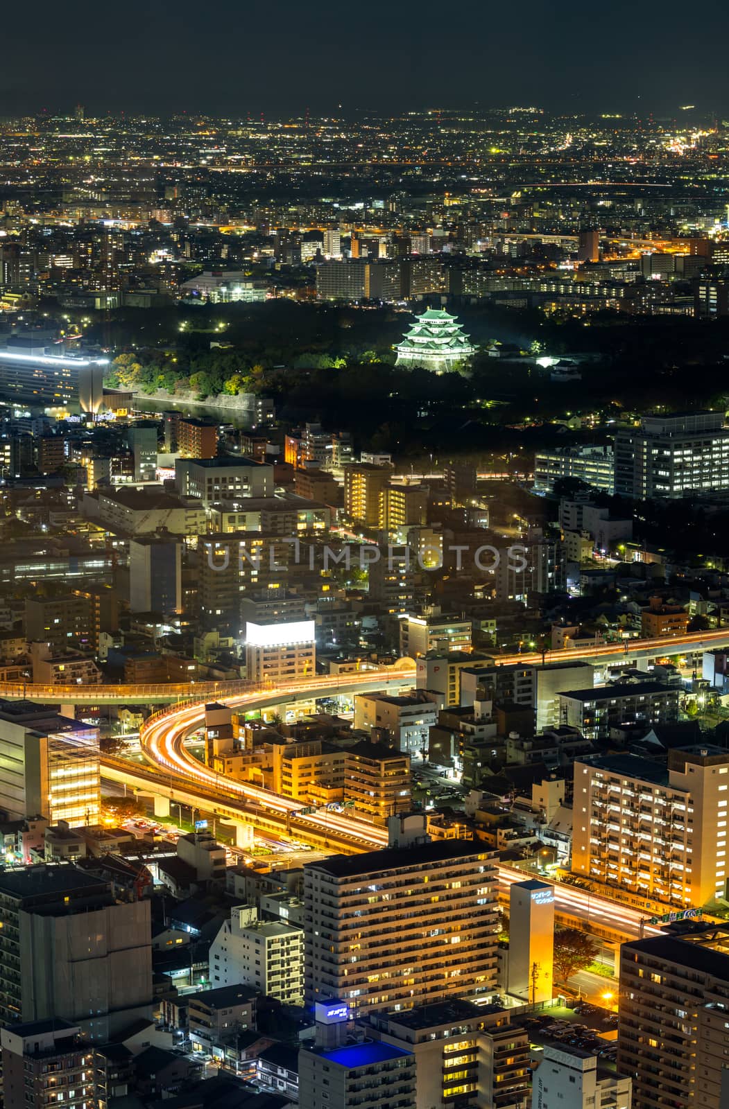 Aerial view of Nagoya by vichie81
