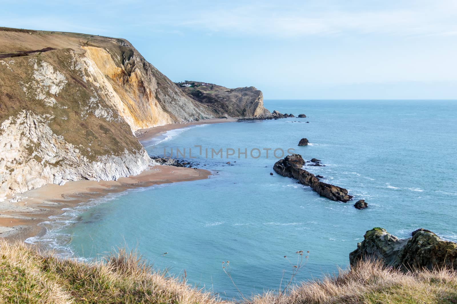 View of the Jurassic Coastline in Dorset by phil_bird