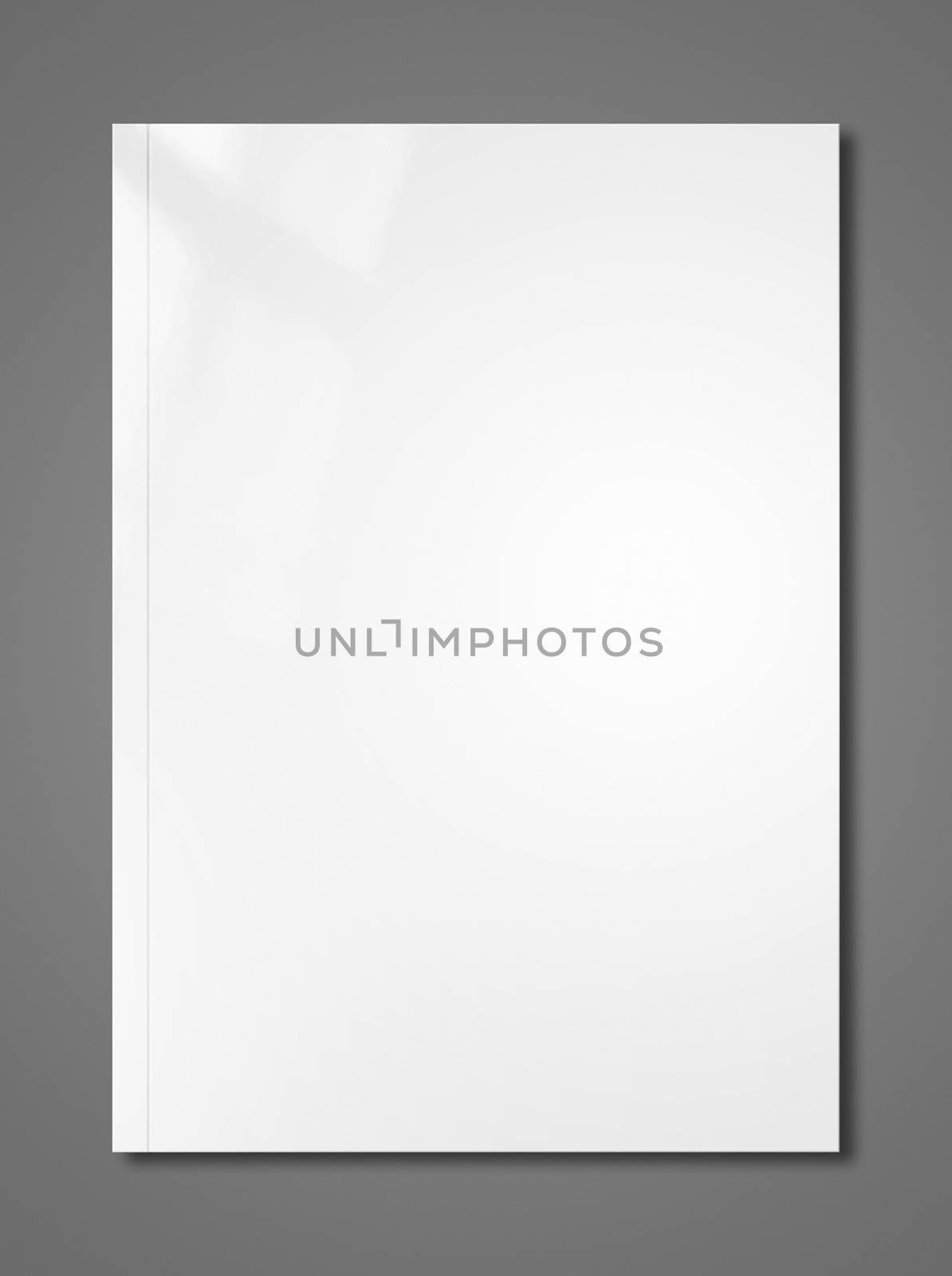 White Booklet cover template by daboost