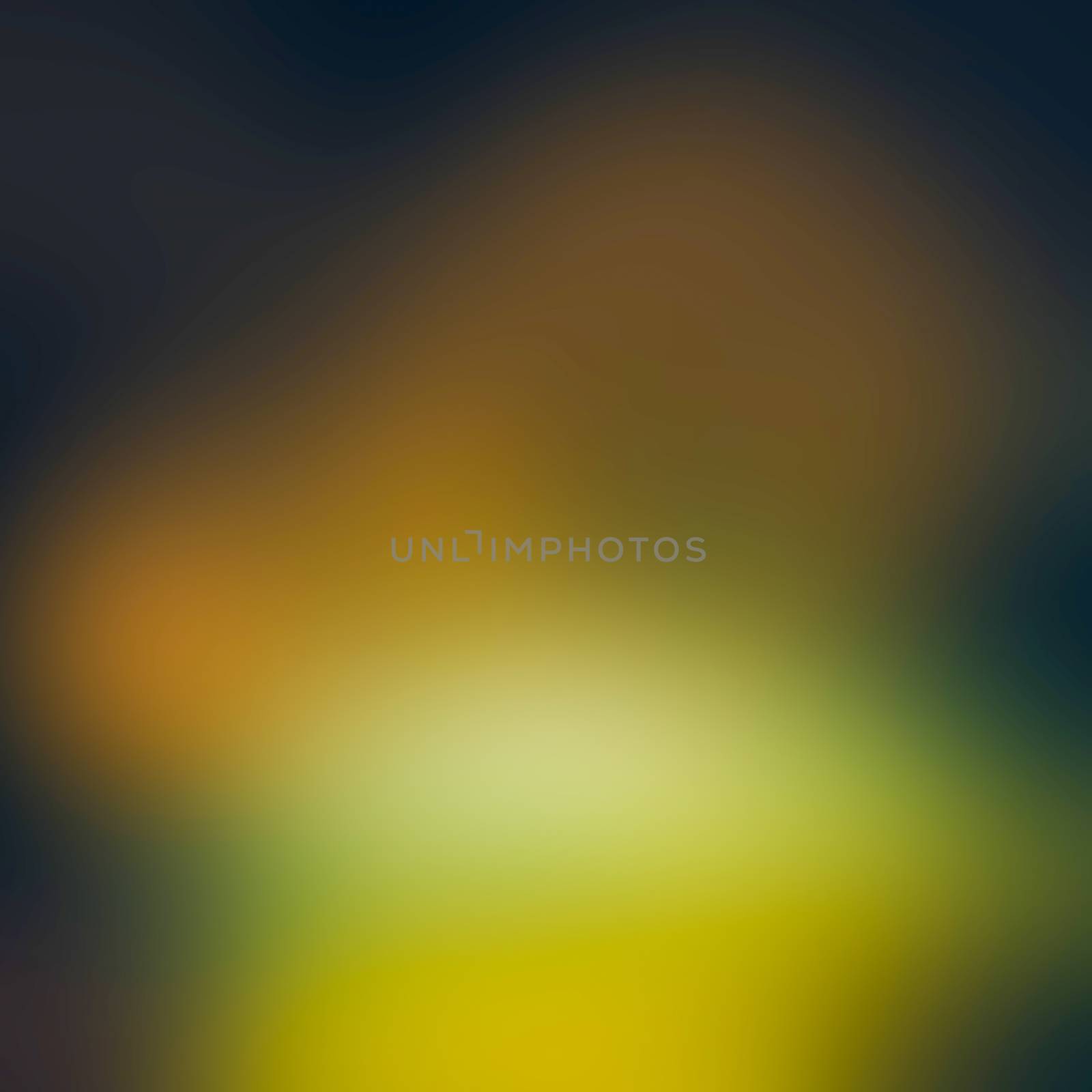 Yellow brown abstract blurred background by sengnsp