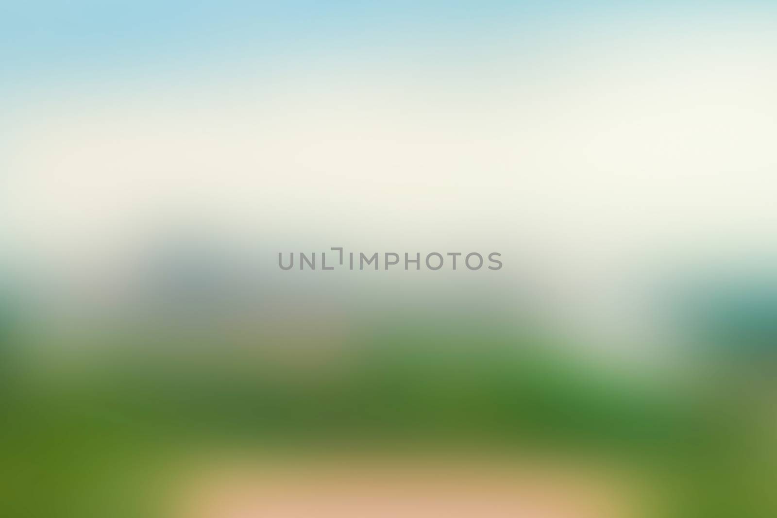 Blue green abstract blurred background by sengnsp