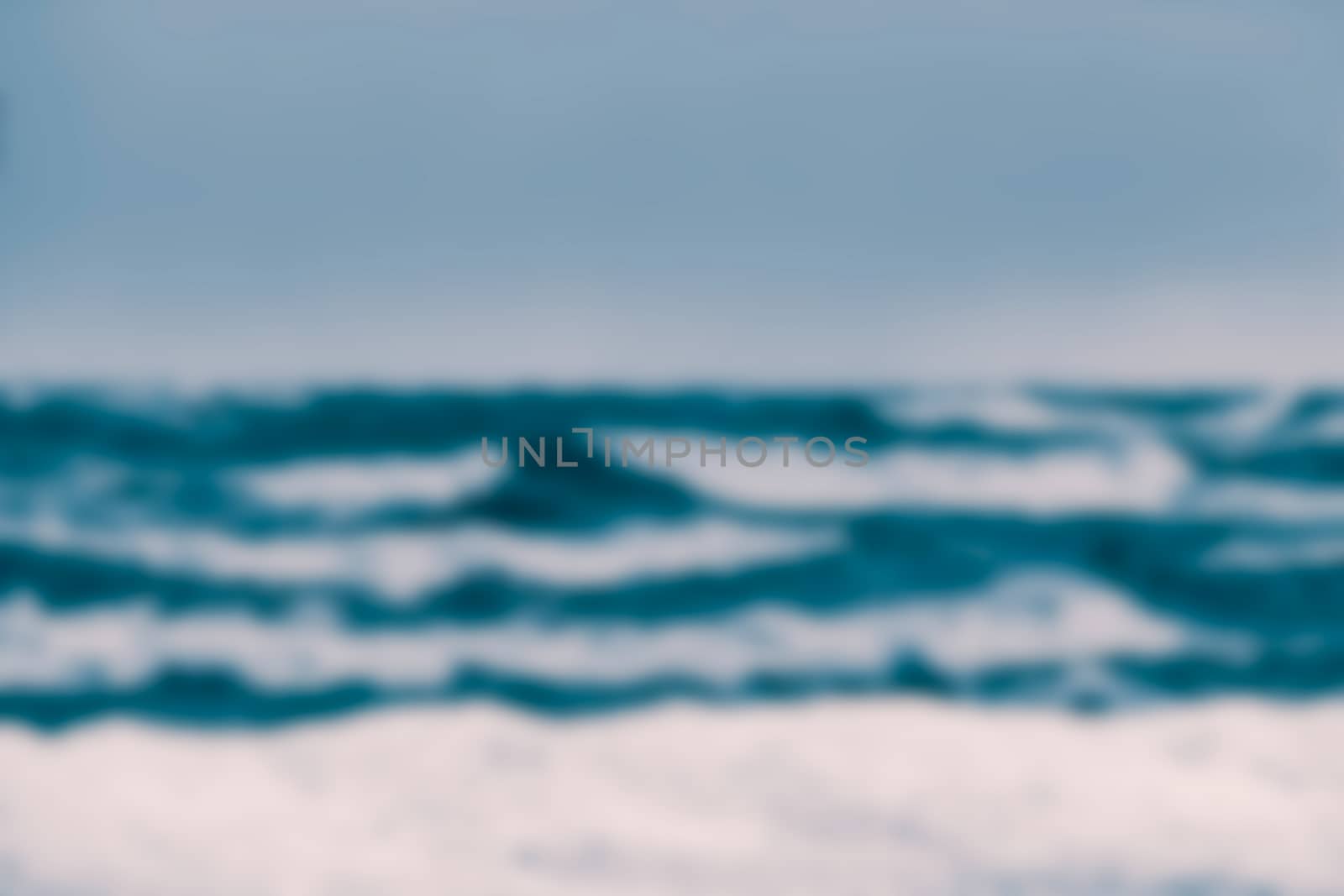 Sea landscape  - blurred image by sengnsp