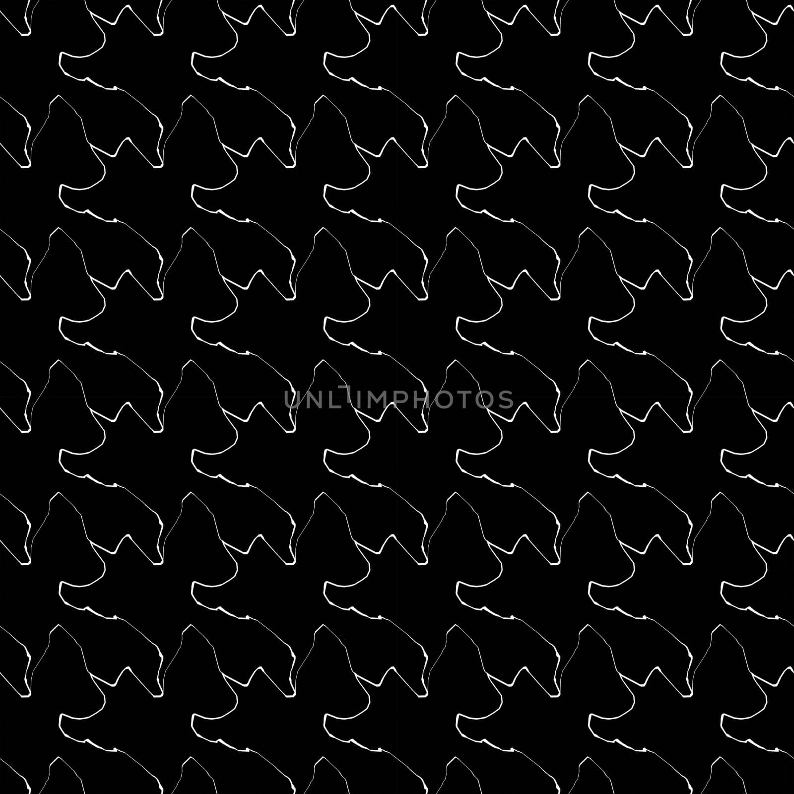 Illustration of an abstract black and white background texture