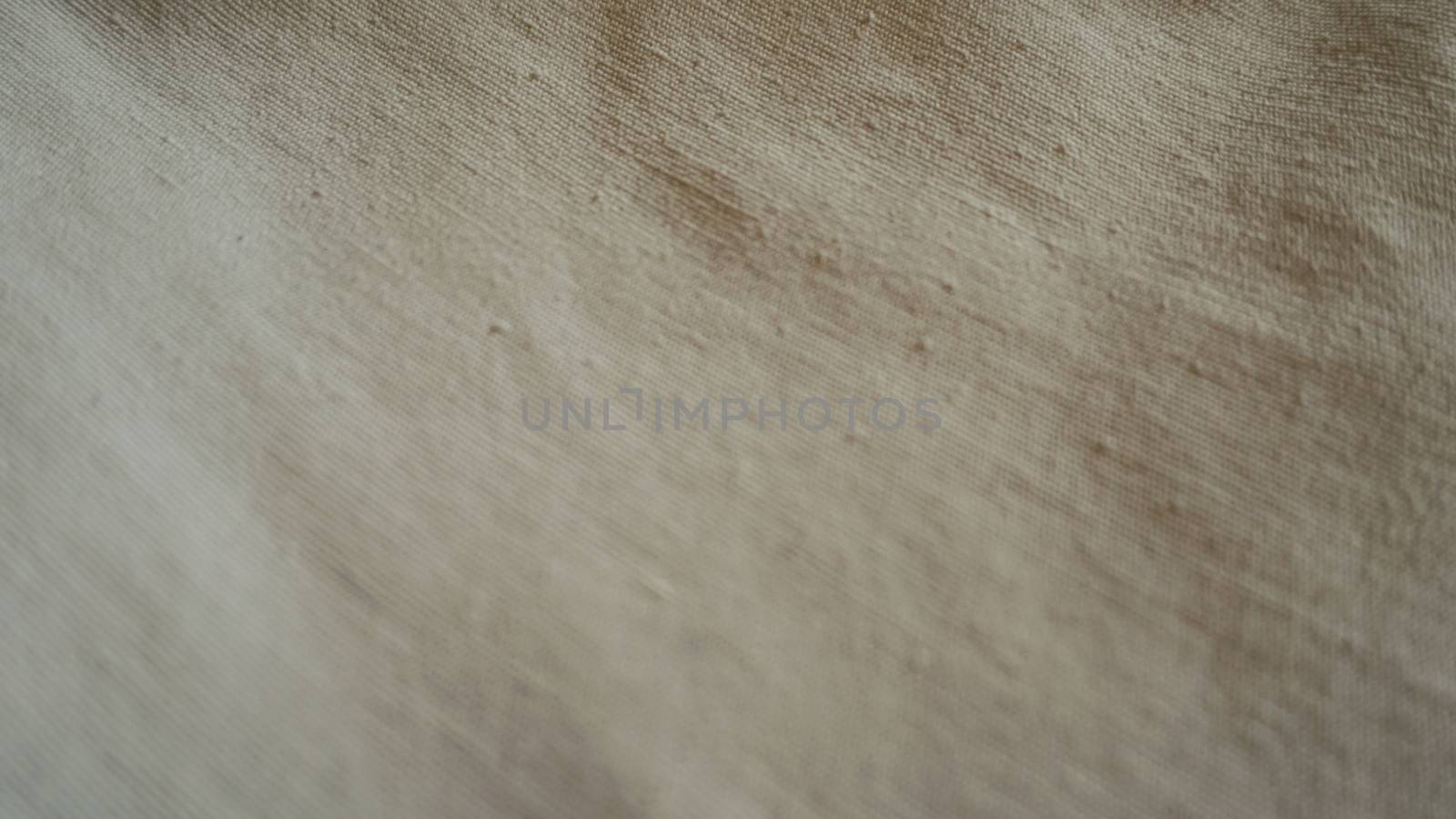white linen texture. macro - photography 4k shoot