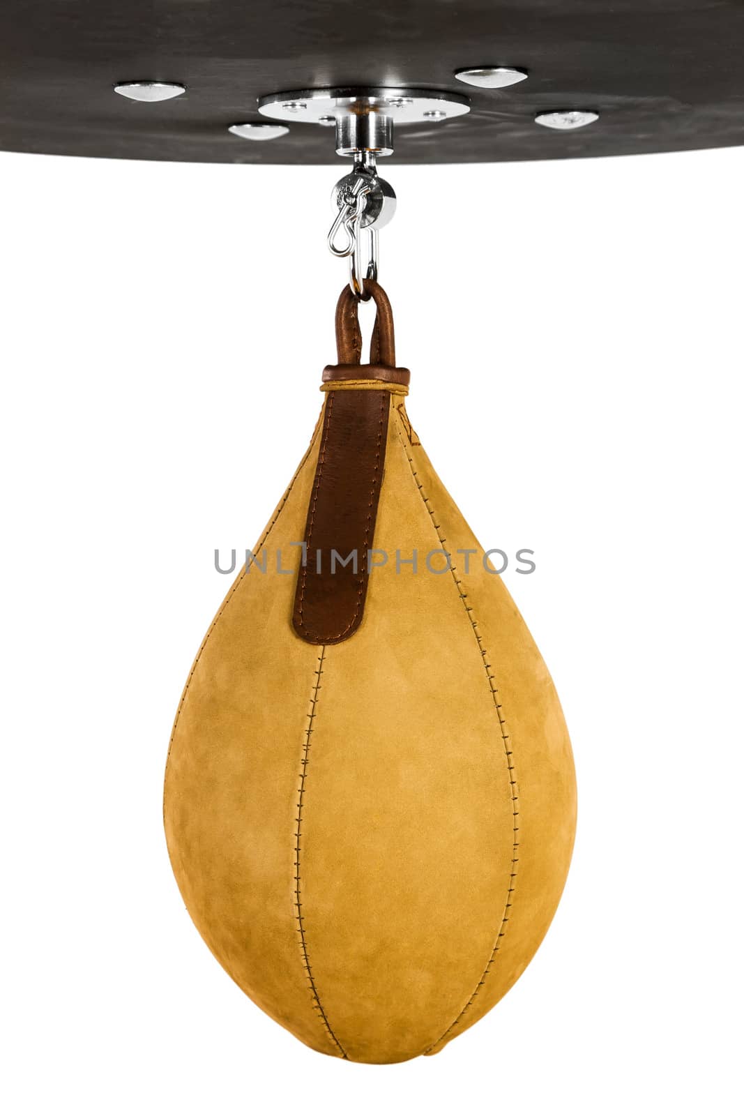 Boxing pear hanging by sveter