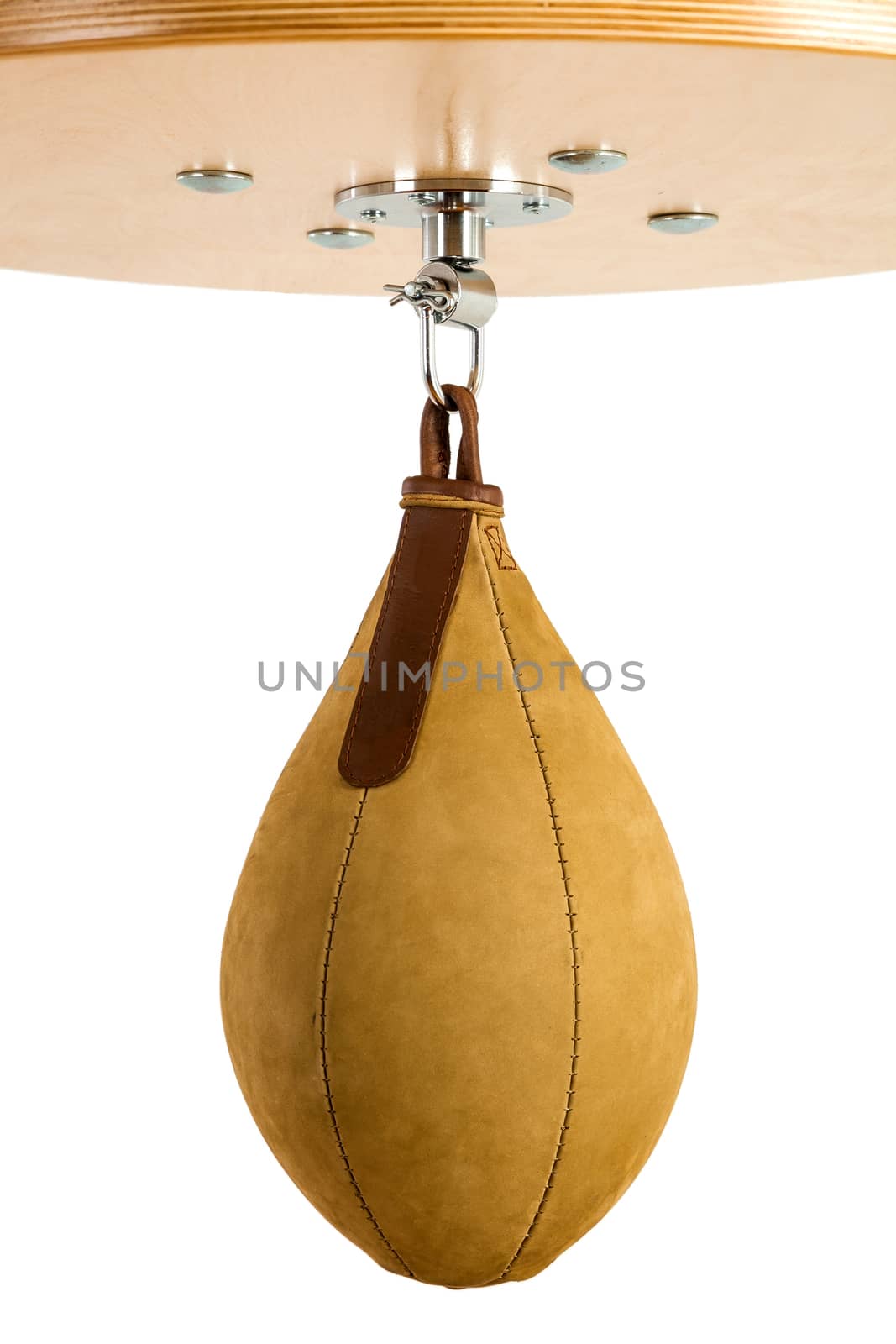 Boxing pear hanging by sveter