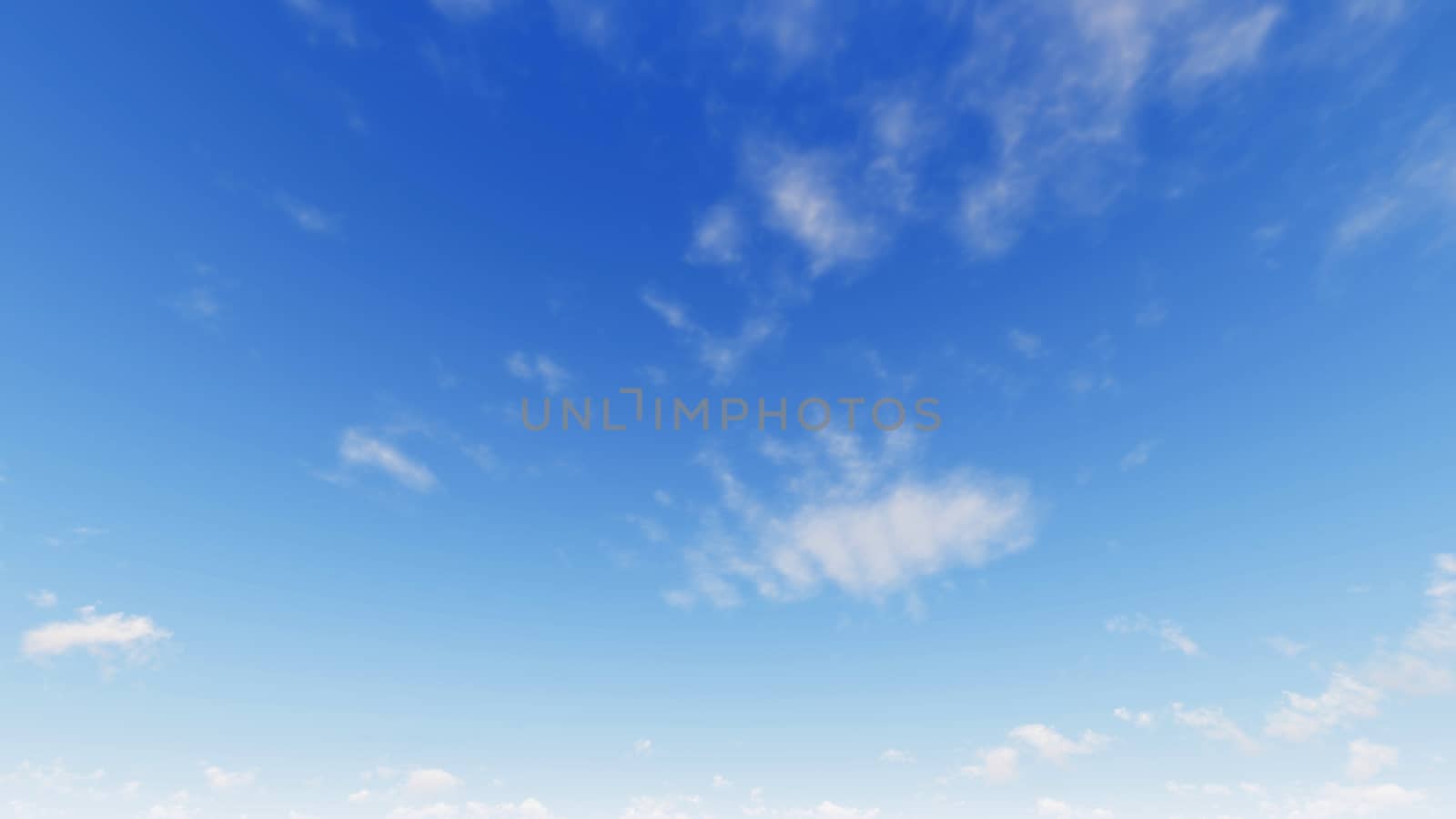 Cloudy blue sky abstract background, 3d illustration by teerawit