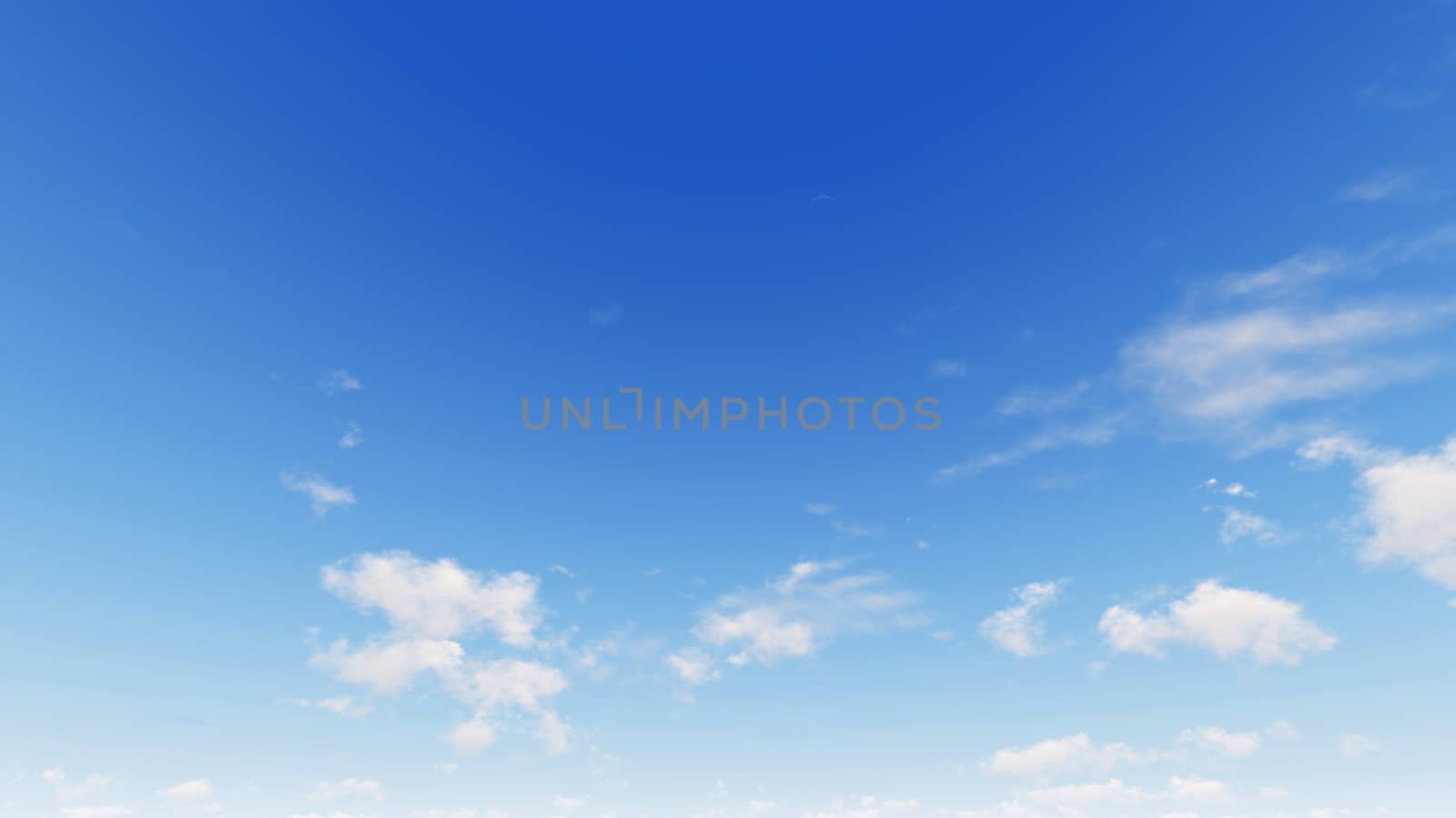 Cloudy blue sky abstract background, 3d illustration by teerawit