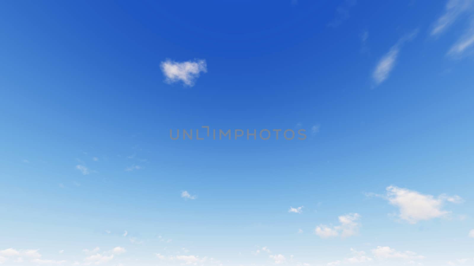 Cloudy blue sky abstract background, 3d illustration by teerawit