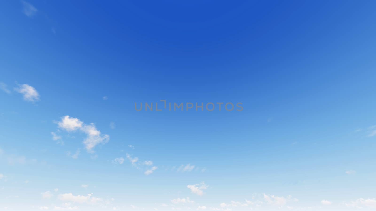 Cloudy blue sky abstract background, blue sky background with tiny clouds, 3d illustration