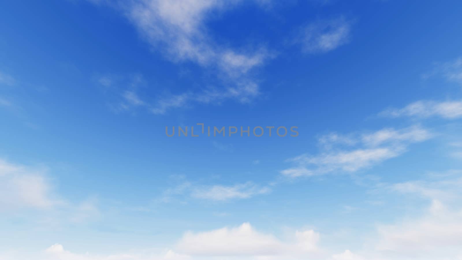 Cloudy blue sky abstract background, 3d illustration by teerawit