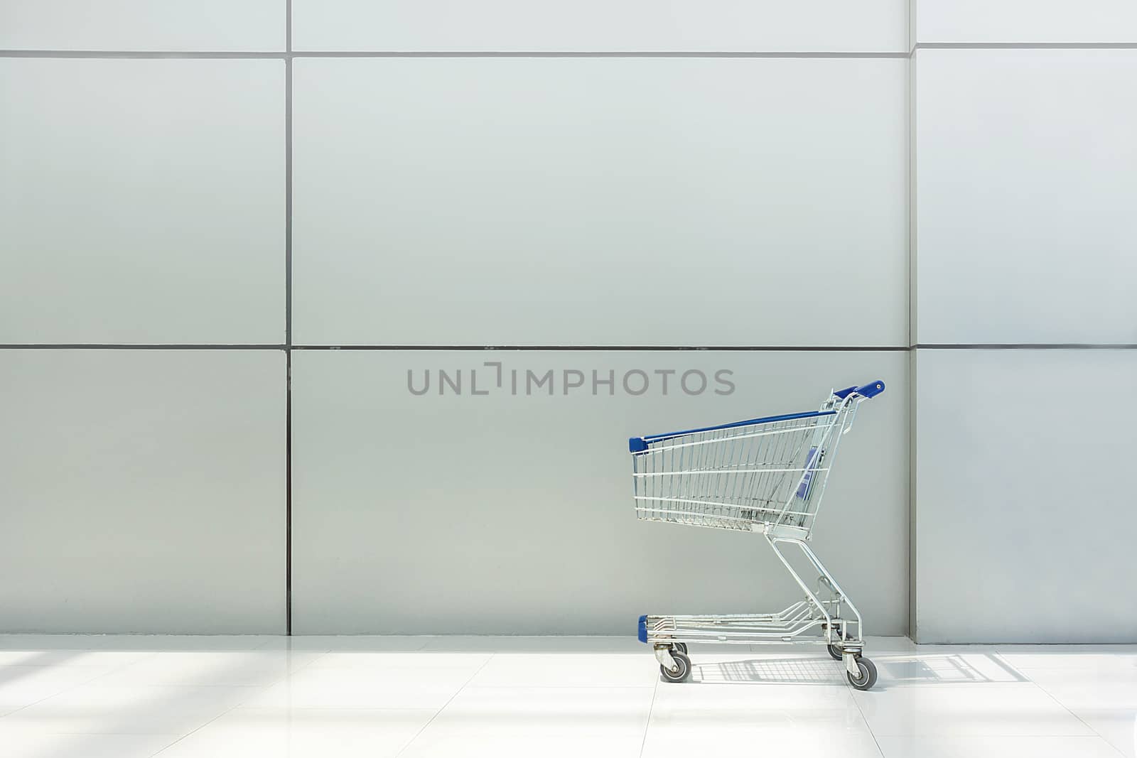 Shopping Cart , White Background by rakoptonLPN