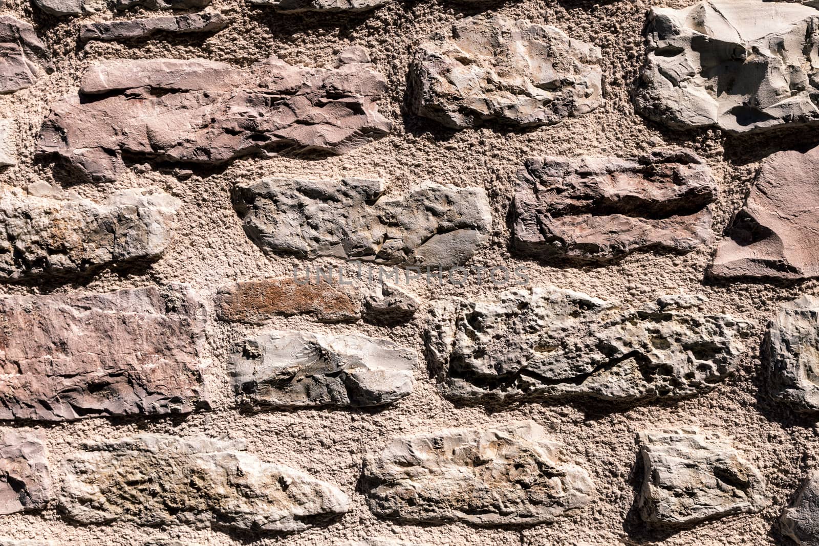 Stone wall texture background by alanstix64