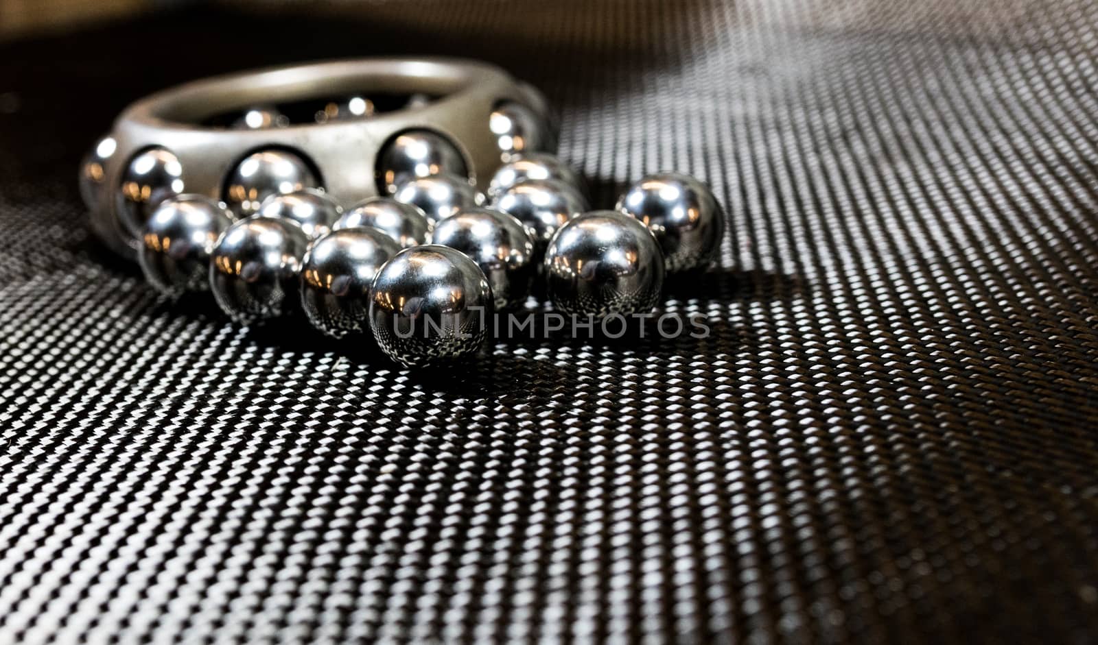 Ball bearings and wheel bearing on carbon fiber cloth 2 by experiencesnw