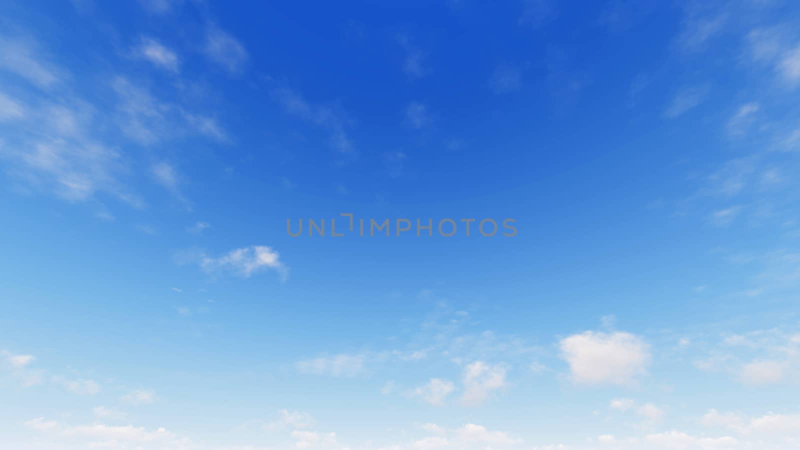 Cloudy blue sky abstract background, 3d illustration by teerawit