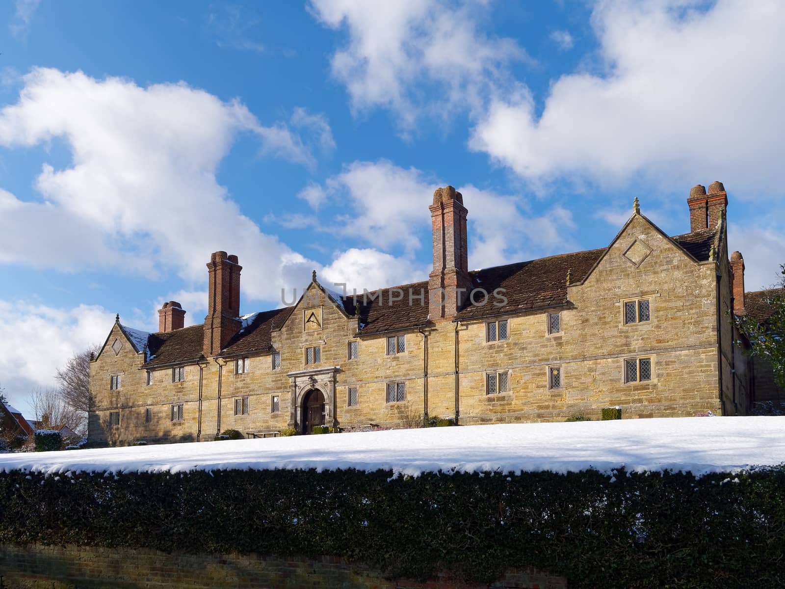 EAST GRINSTEAD, WEST SUSSEX/UK - FEBRUARY 27 : Sackville College in East Grinstead on February 27, 2018