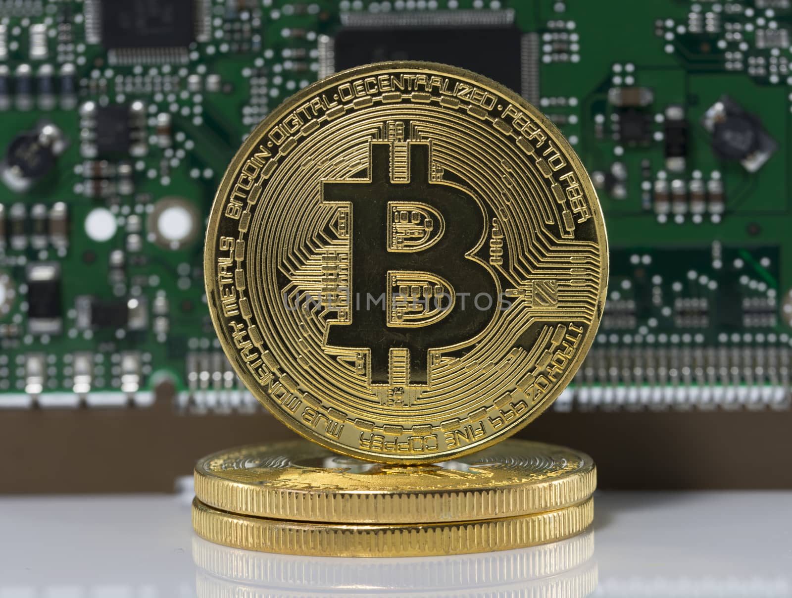 bitcoin BTC bit coin the new virtual crypt currency in gold