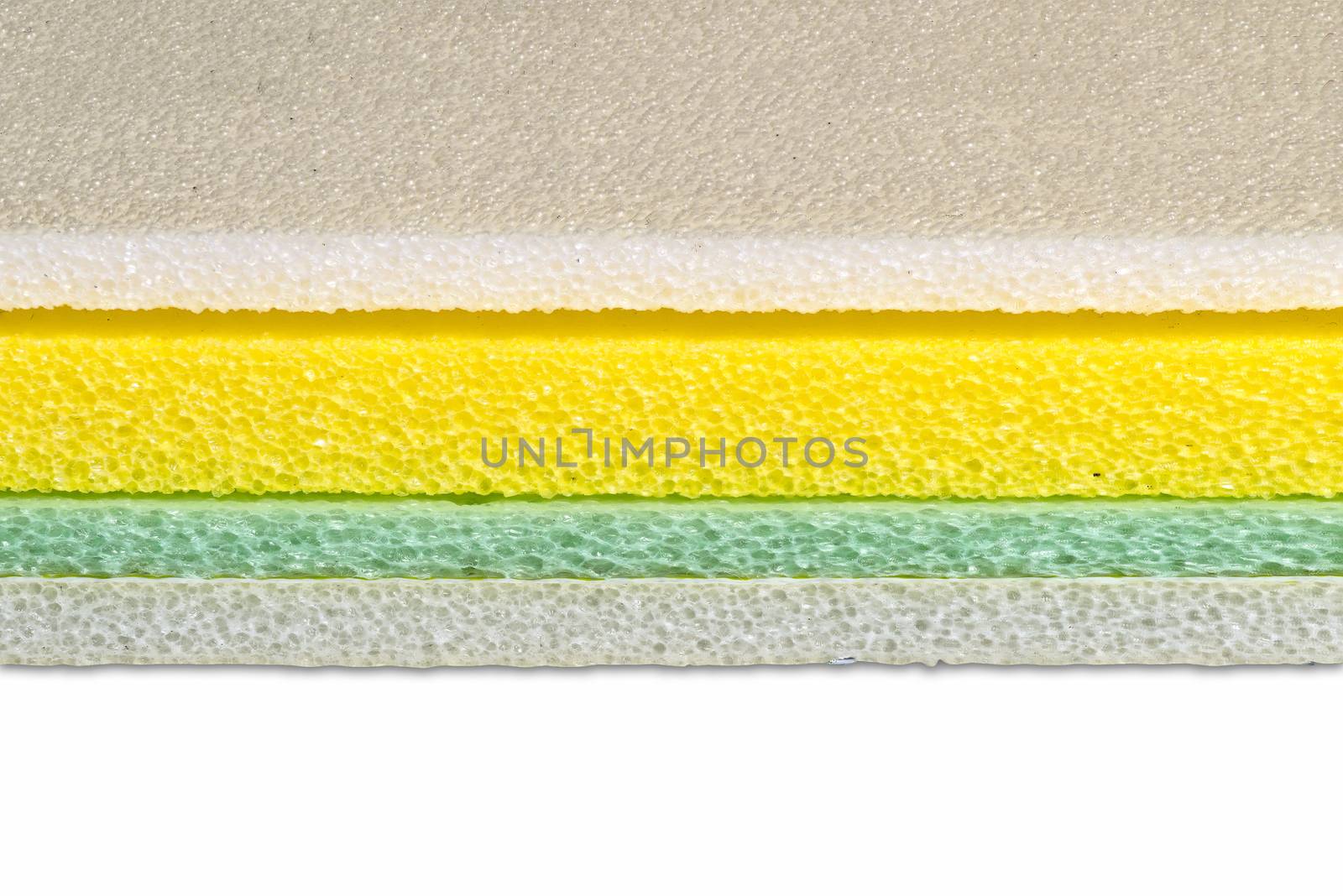 Polyethylene material closed up multi color type, shockproof material