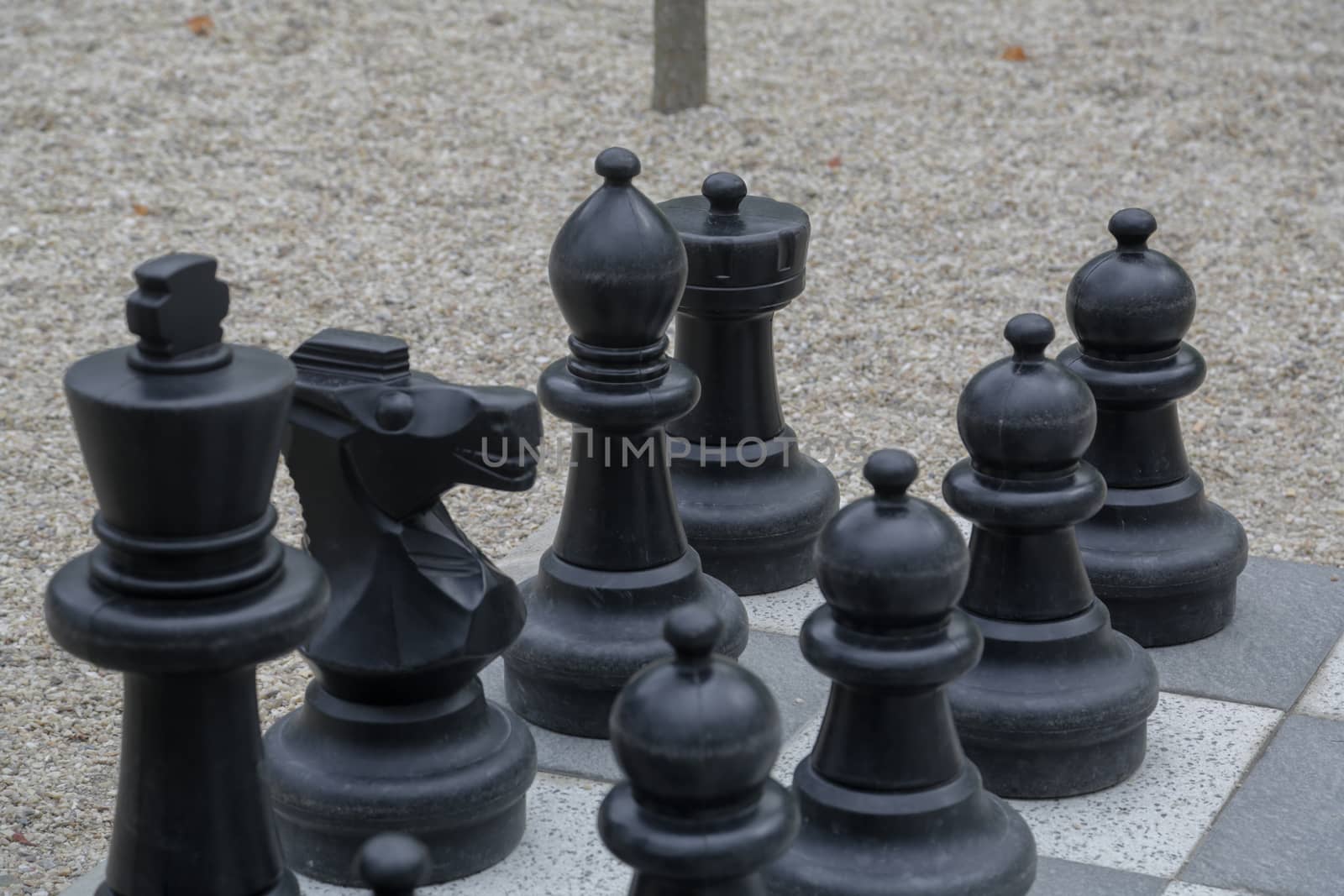 Chess in open air by Kartouchken