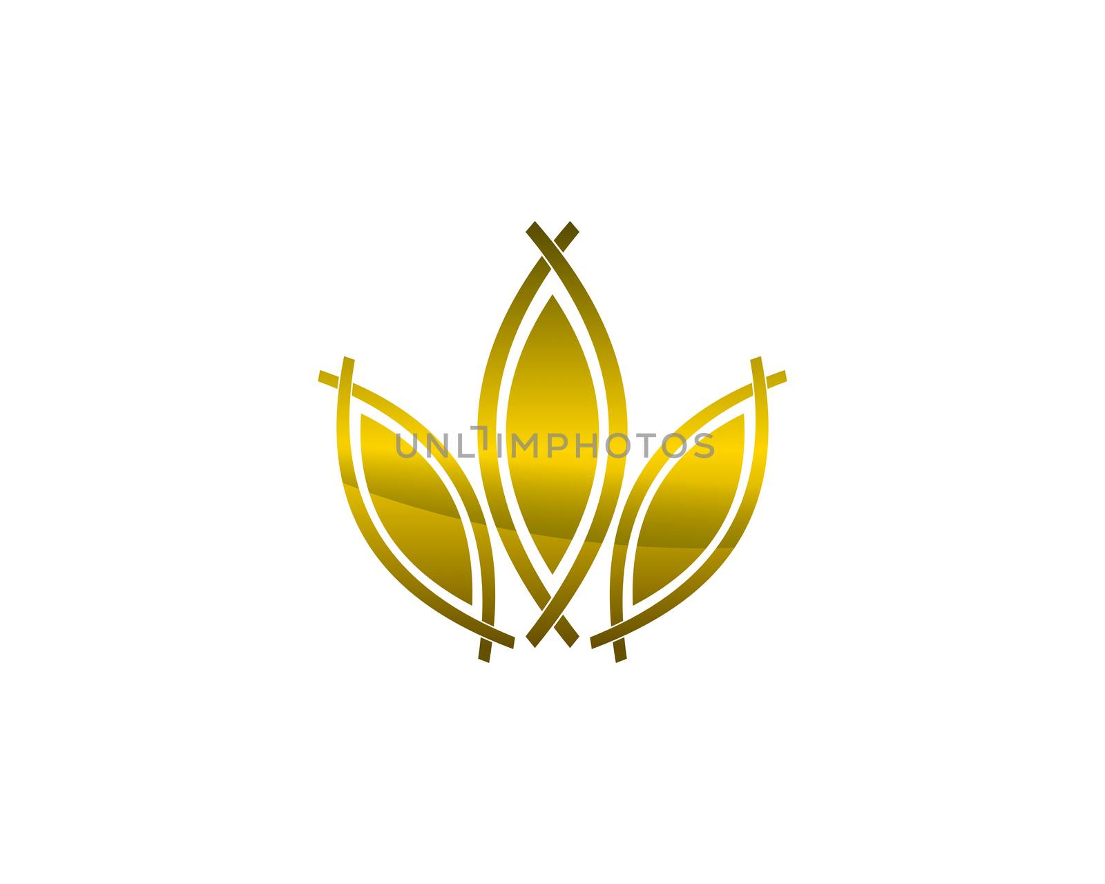 golden leaf logo by meisuseno