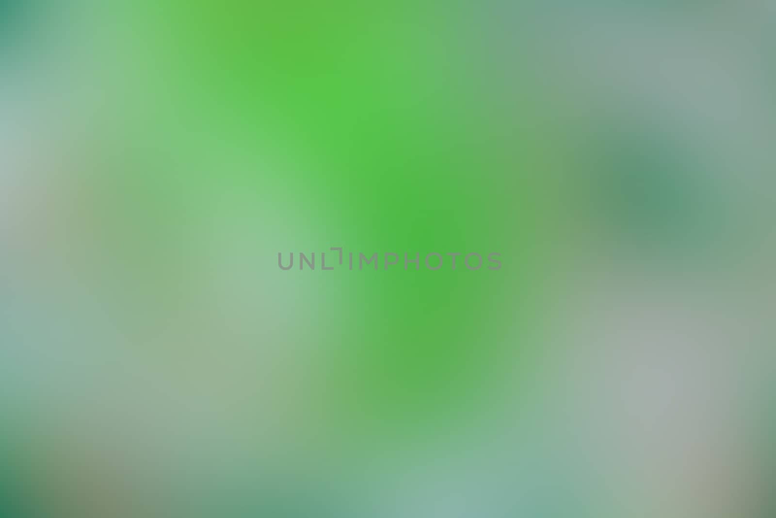 Green abstract blurred background by sengnsp