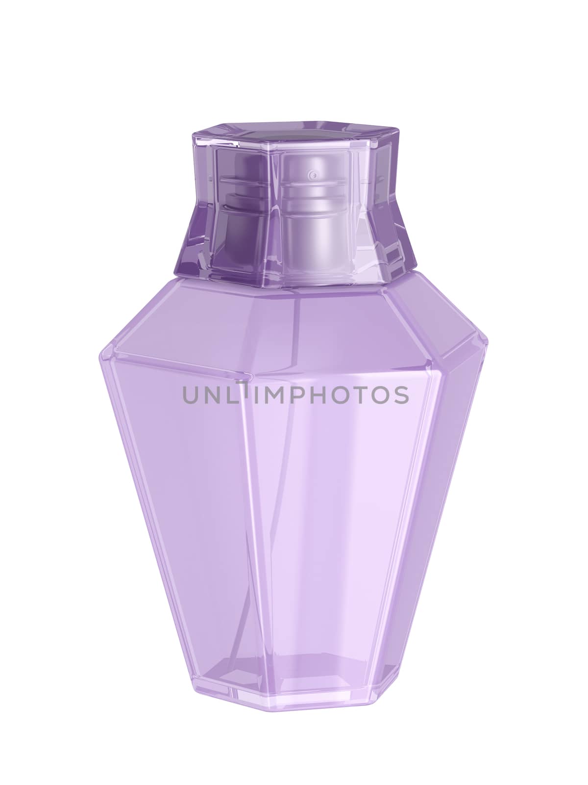 Female perfume on white  by magraphics