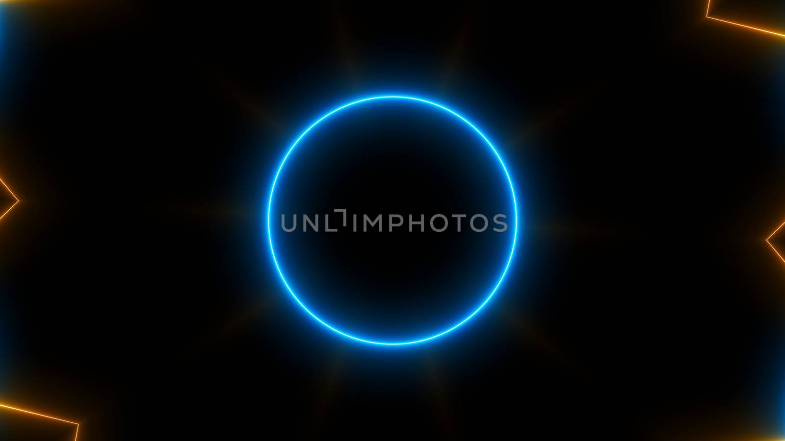Abstract background with neon lines by nolimit046