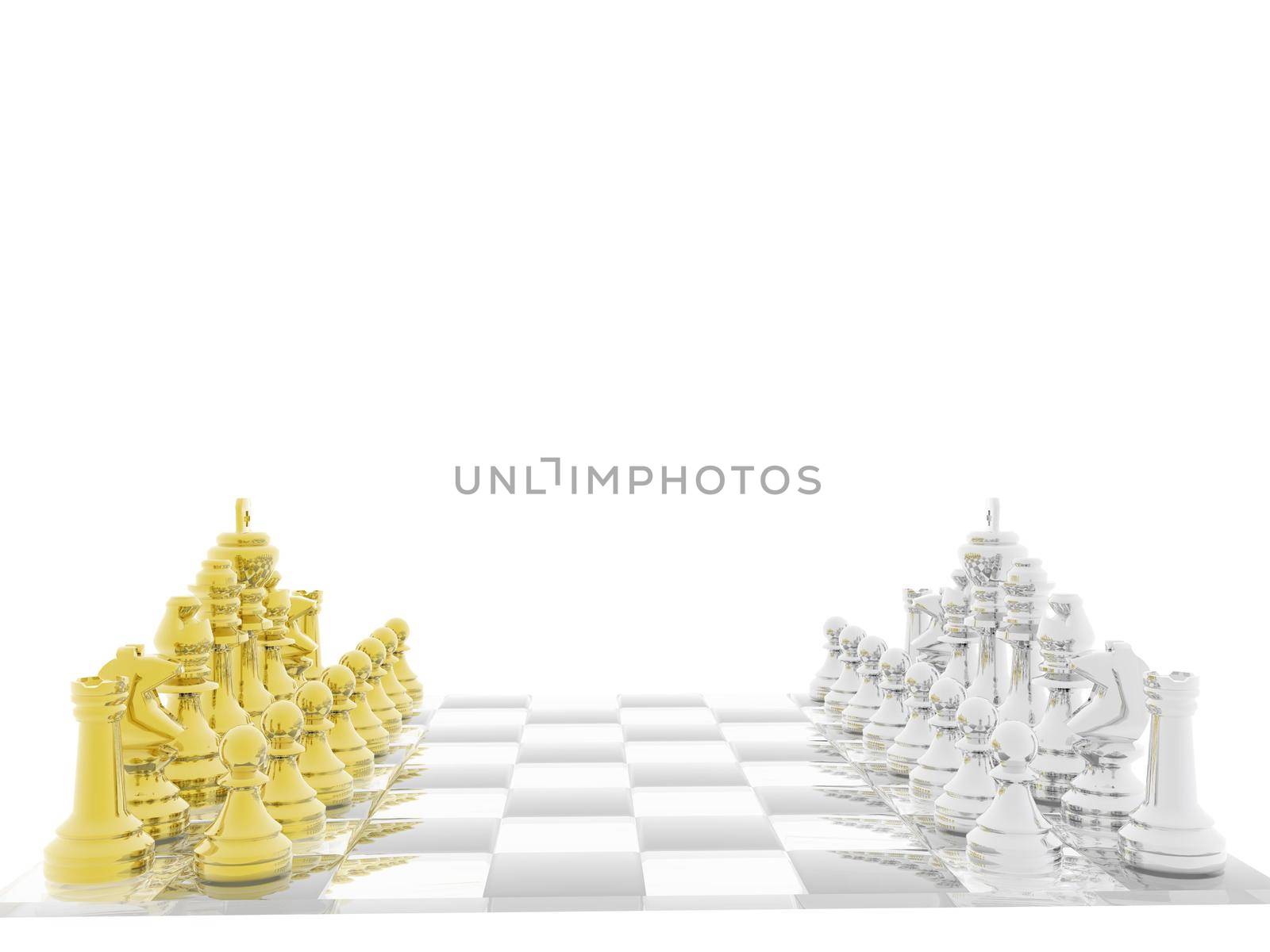 Chess business idea for competition - 3d rendering by mariephotos