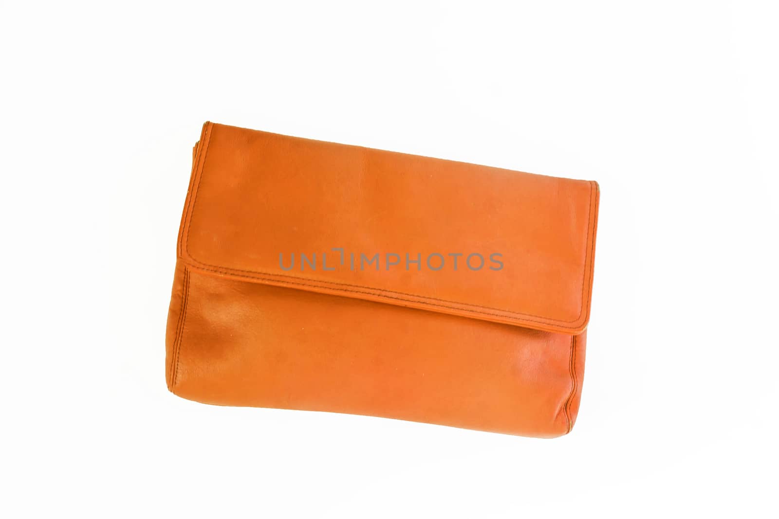 colorful fashionable clutch bag isolated on white background by Tanacha