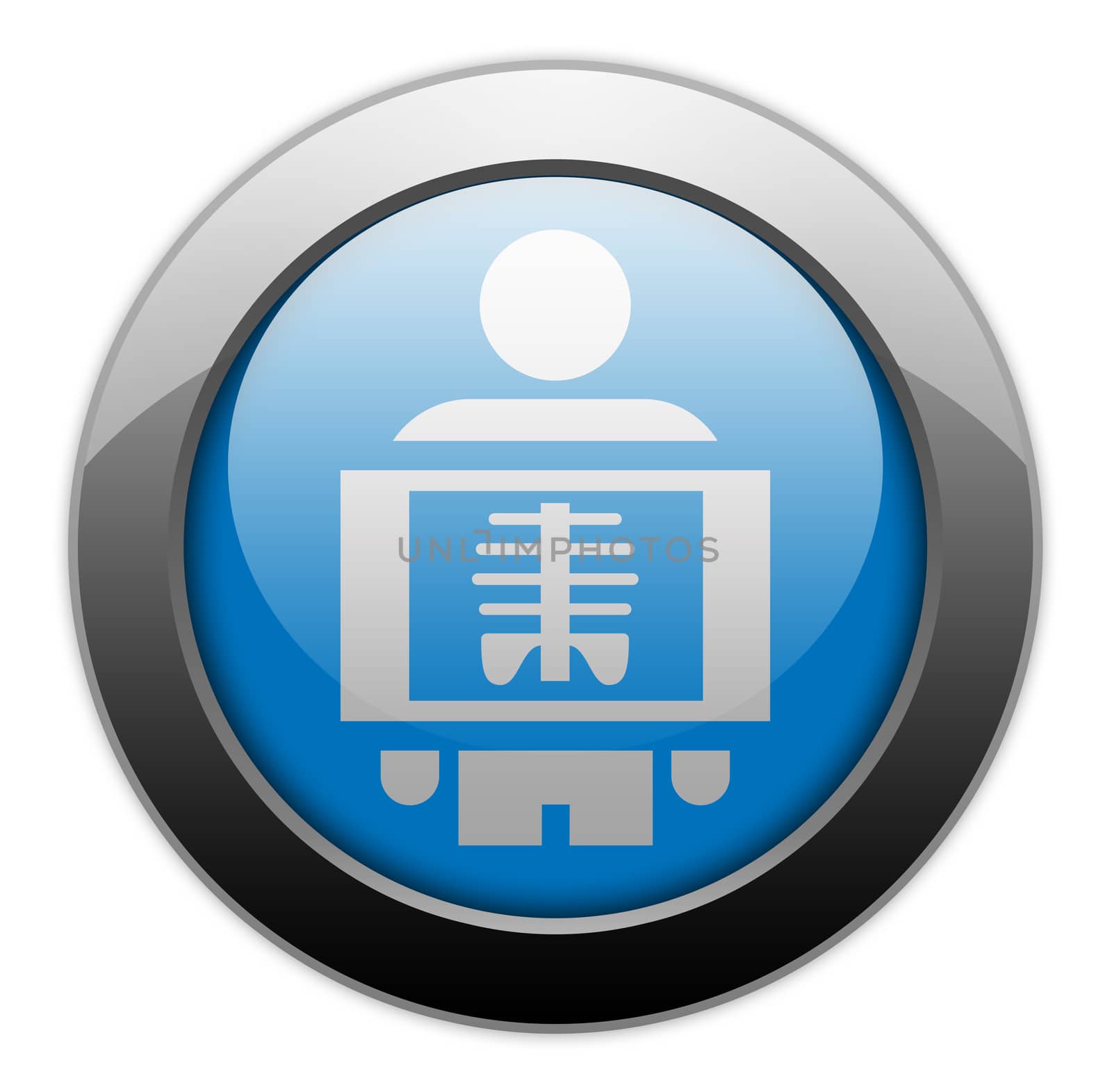 Icon, Button, Pictogram X-Ray by mindscanner
