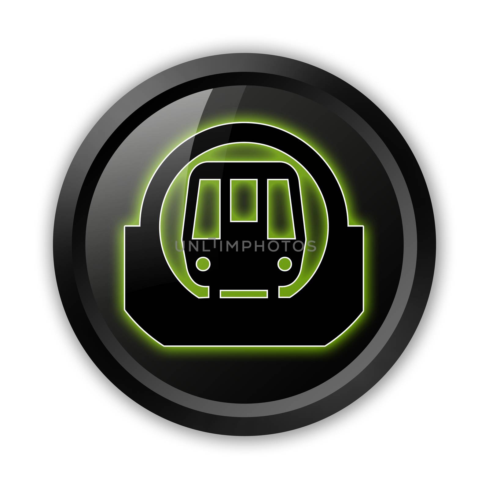 Icon, Button, Pictogram Subway by mindscanner