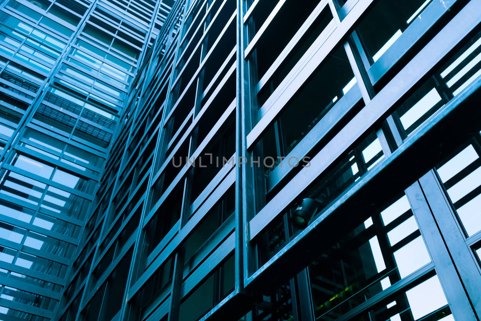 detail of modern office building exterior