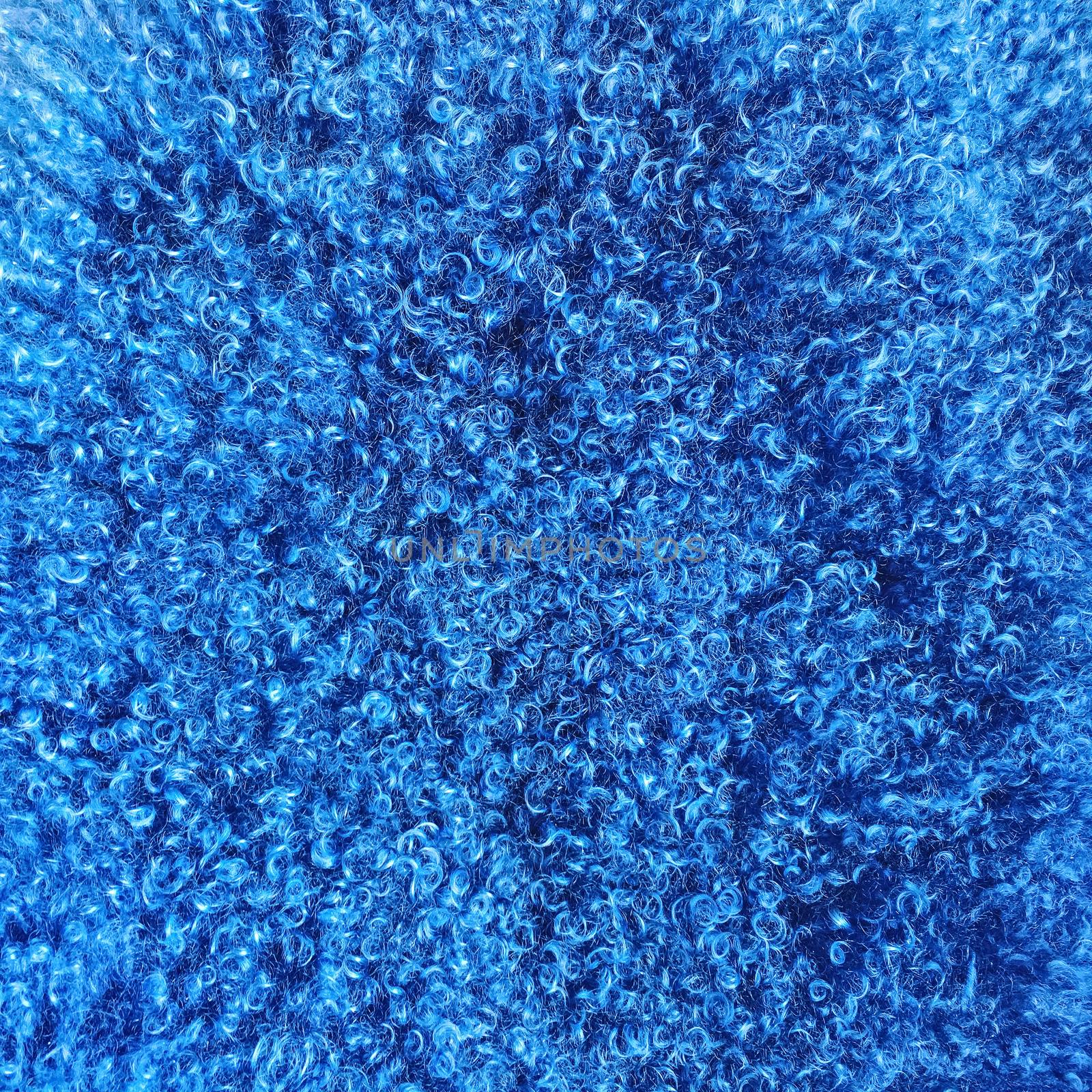 Blue sheepskin background by anikasalsera