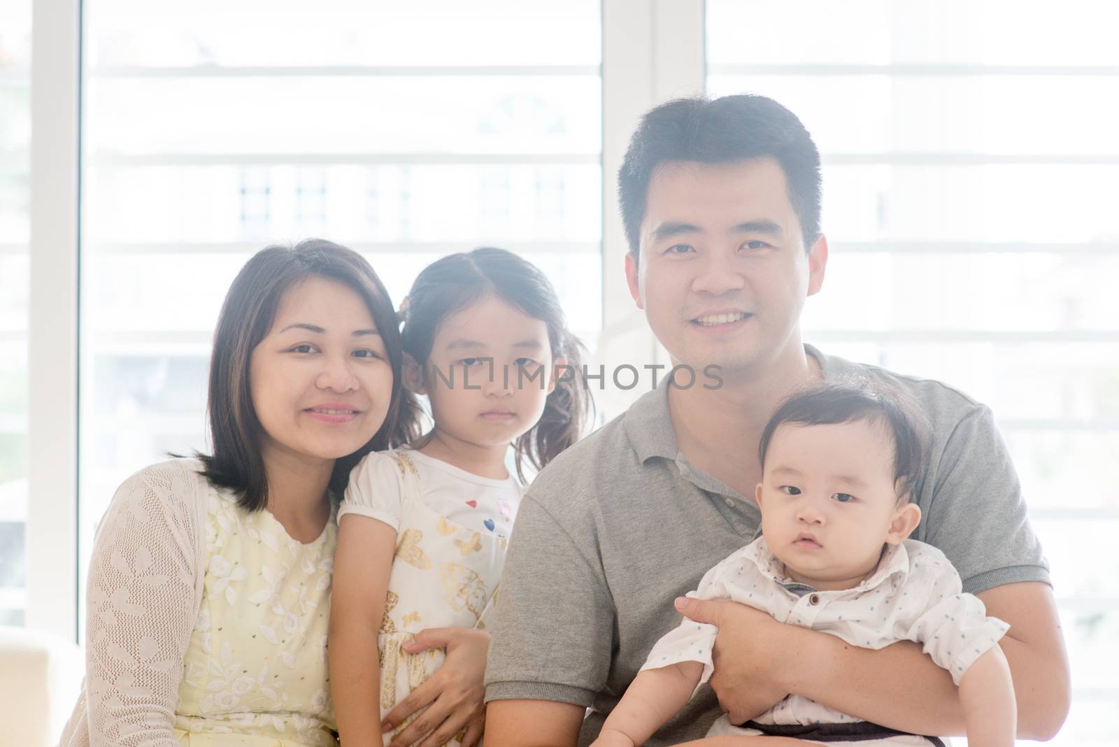 Asian family portrait by szefei