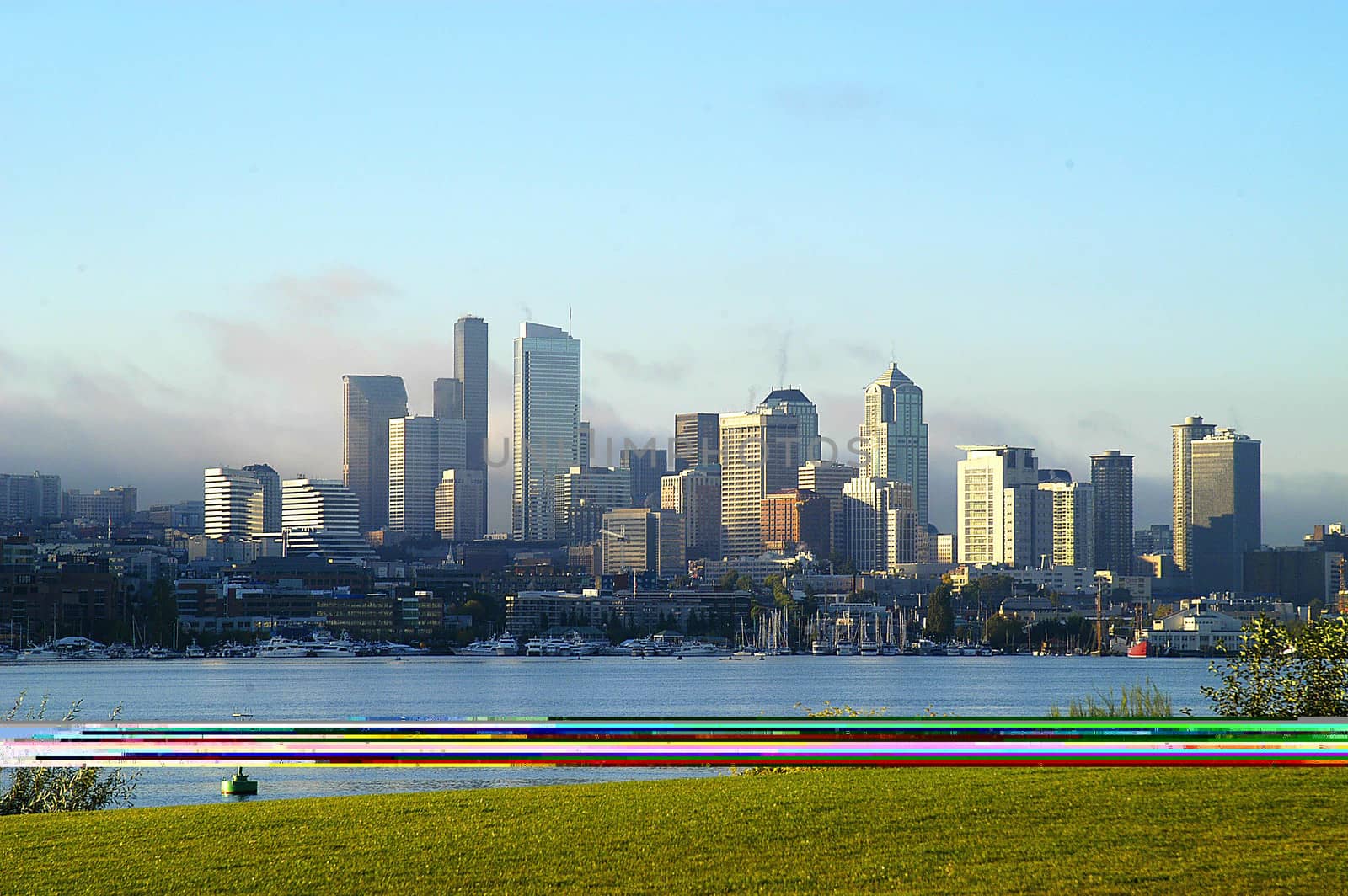 Seattle morning cross Lake Union by cestes001