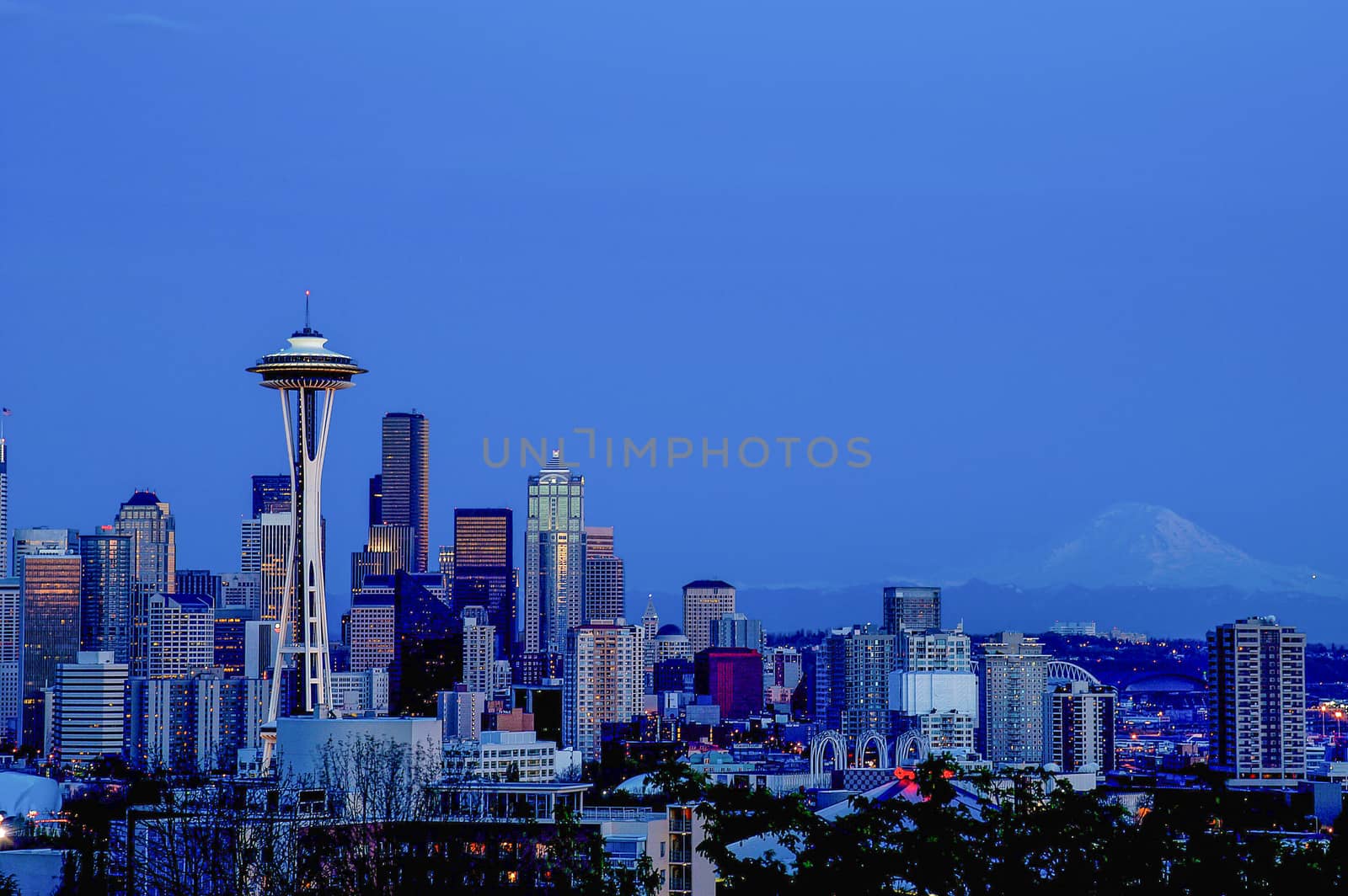 Seattle Skyline by cestes001