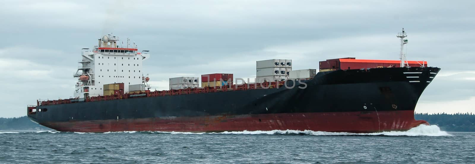 Underway on Puget Sound, Washington.