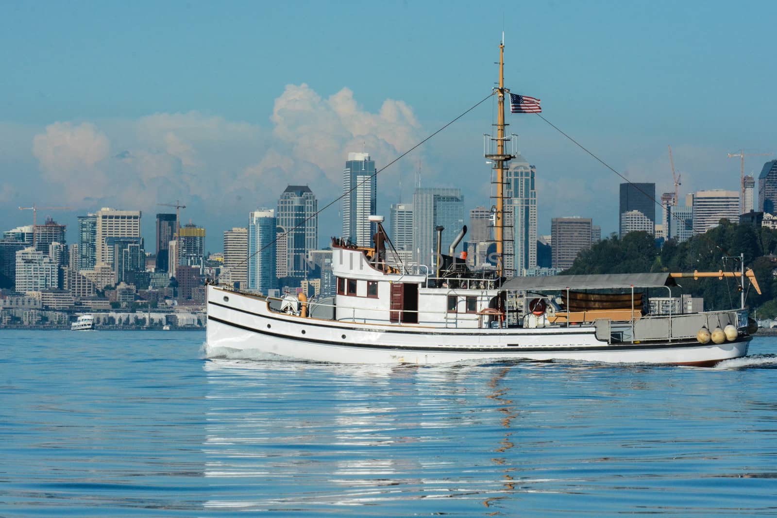 Restored fishing vessel a yacht - Seattle, WA
