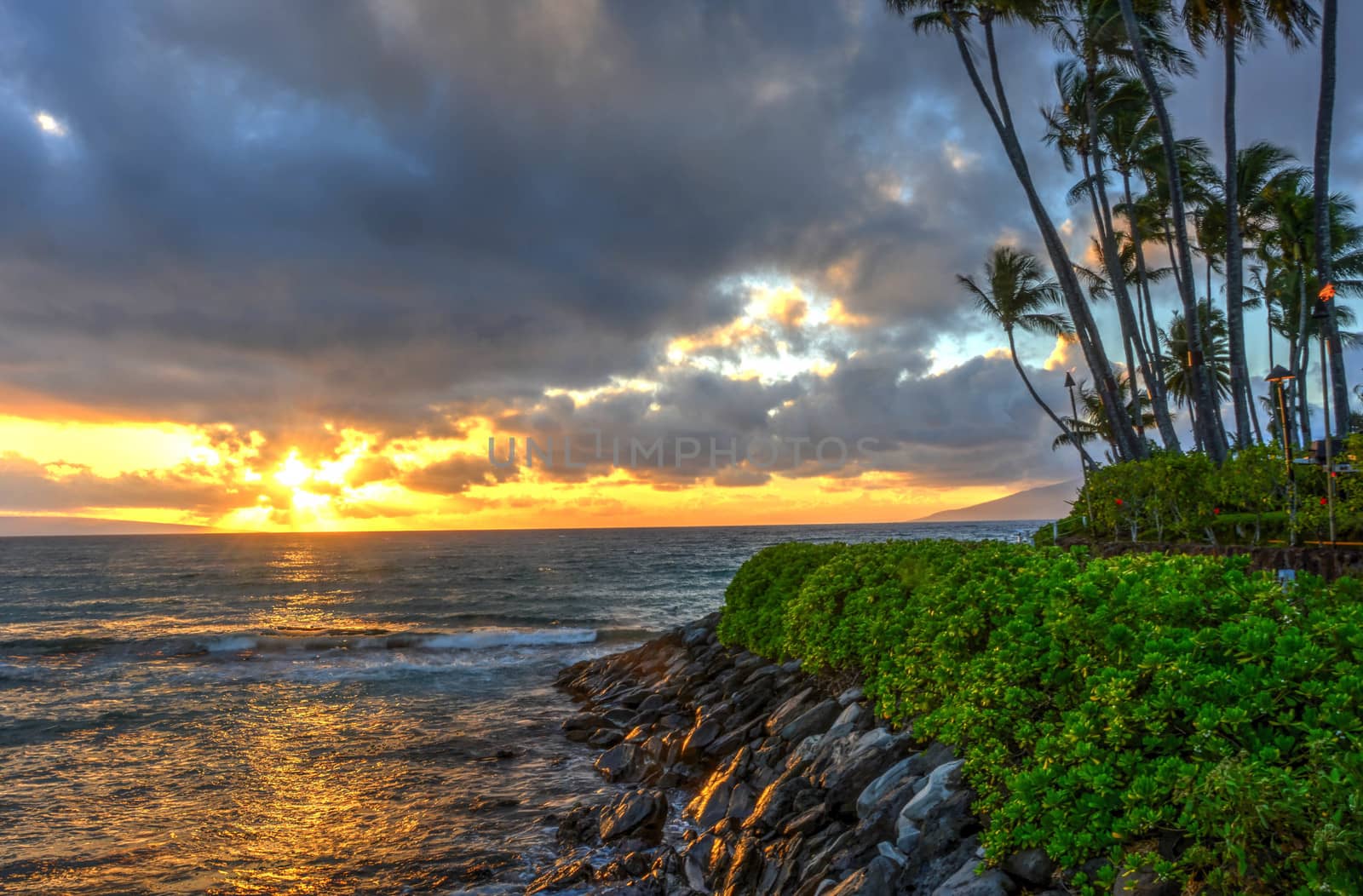 Taken from shore in Napili Bay, Maui