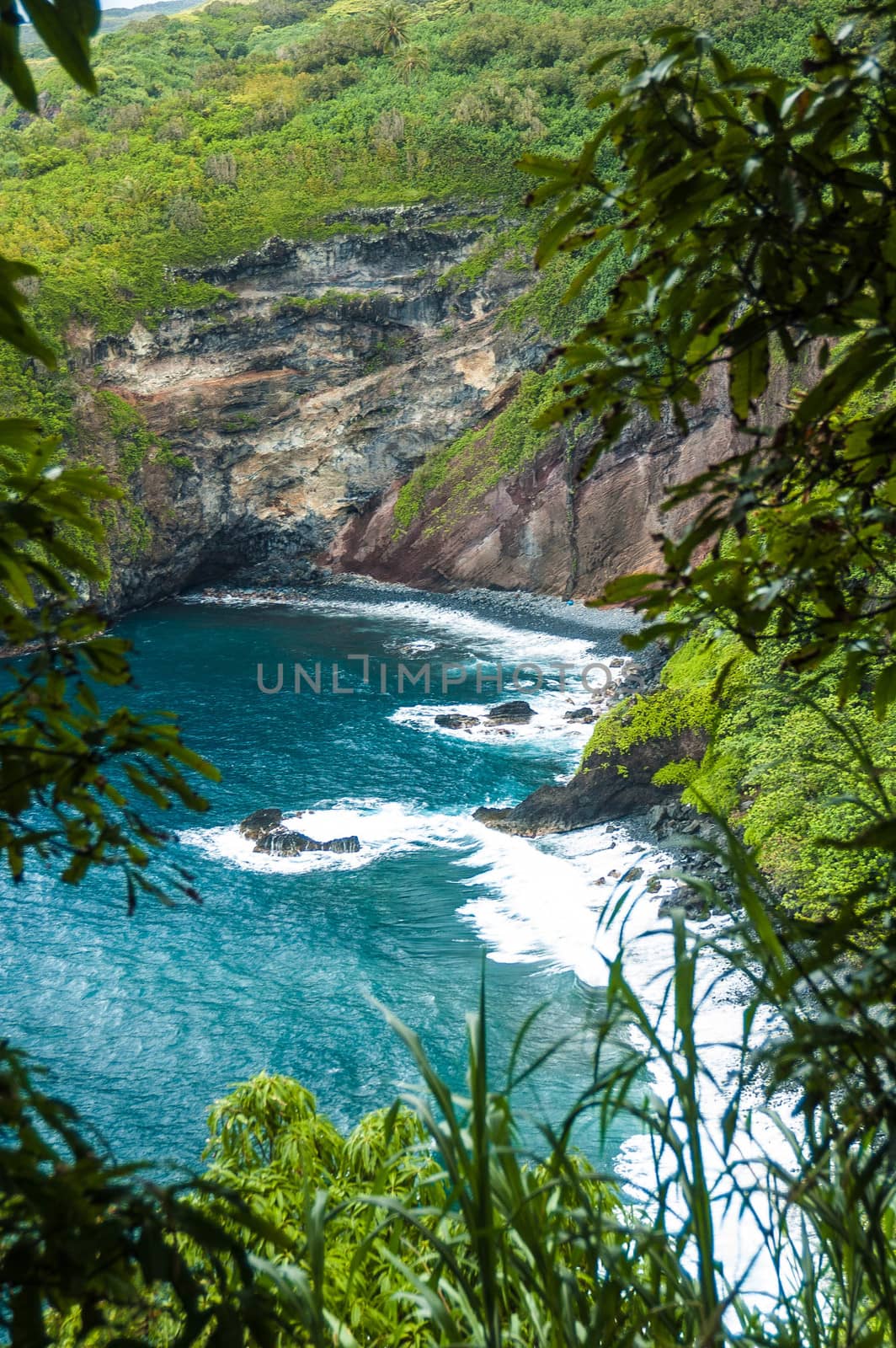 Beach scene on Maui, HI by cestes001