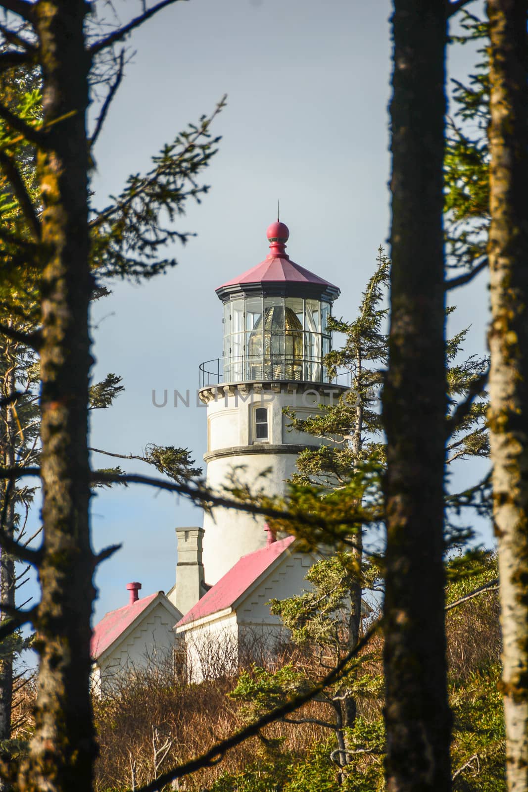 Iconic lighthouse on Oregon's Pacific Coast