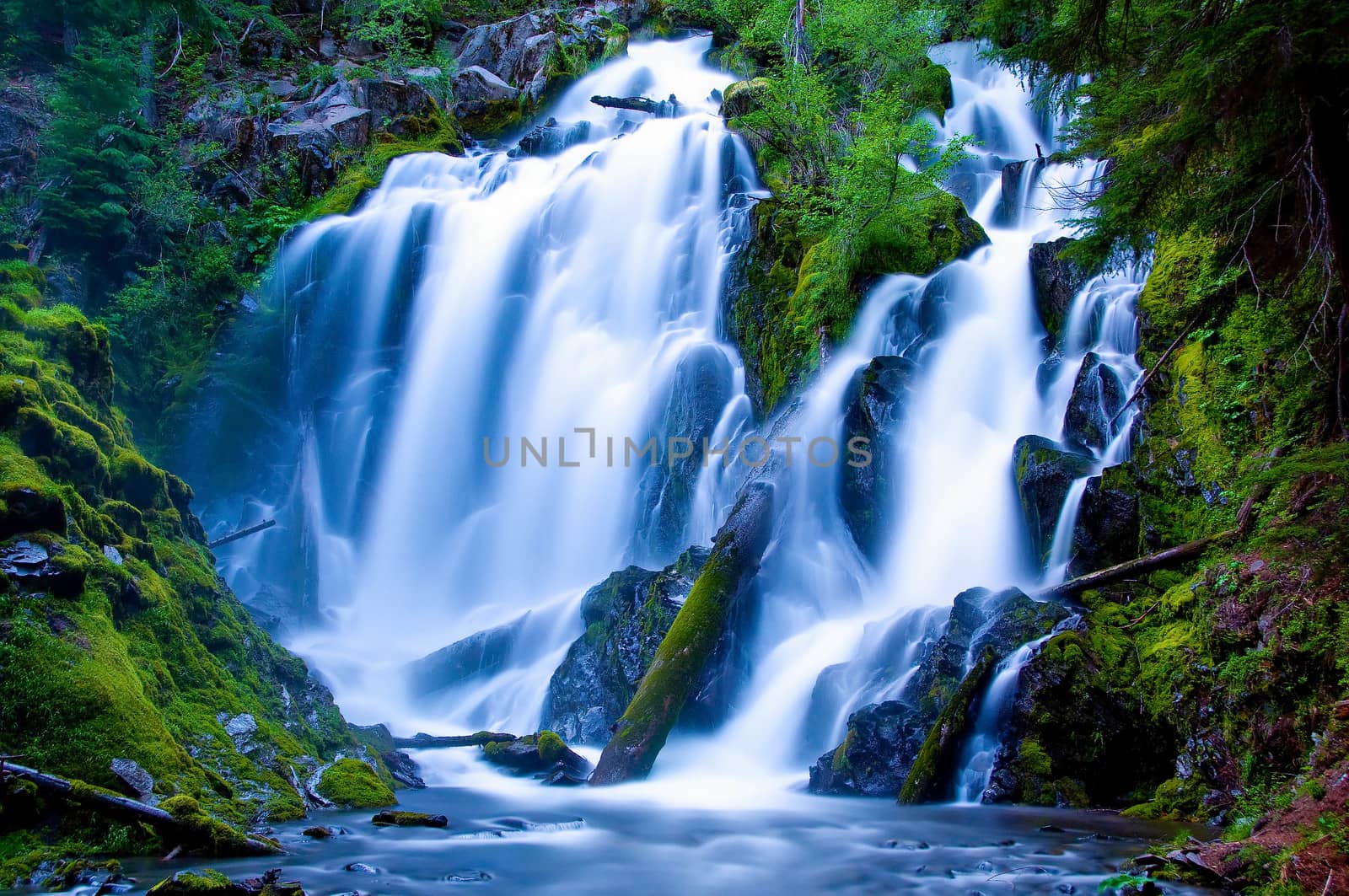 National Creek Falls, Crater Lake National Park, Oregon