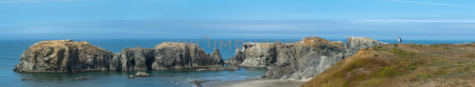 Oregon's Face Rock State Park Panorama by cestes001