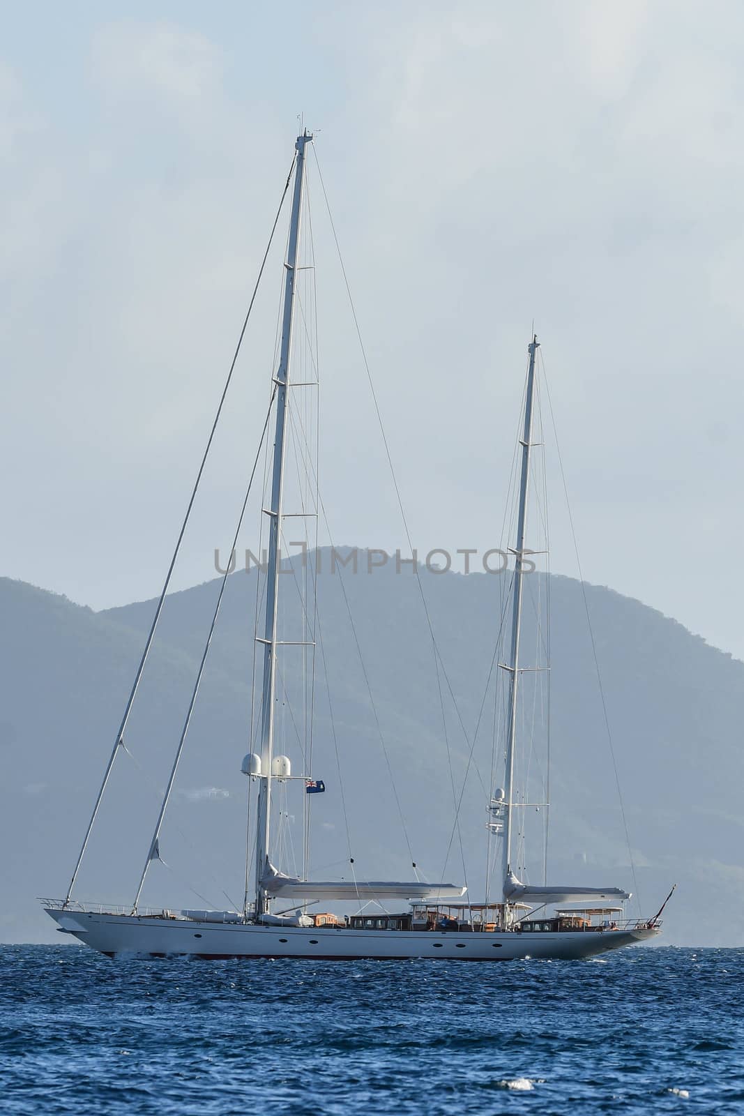 Sailing Yacht in British Virgin Islands by cestes001
