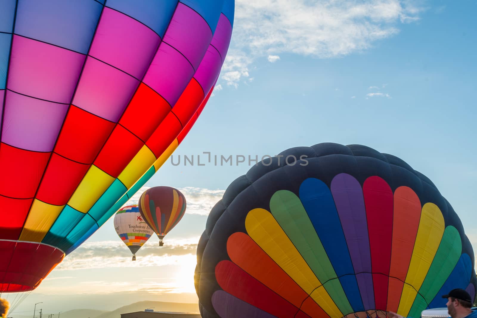 Every Fall, dozens of hot air balloons gather in Prosser, WA, for three days of ballooning and harvest festival